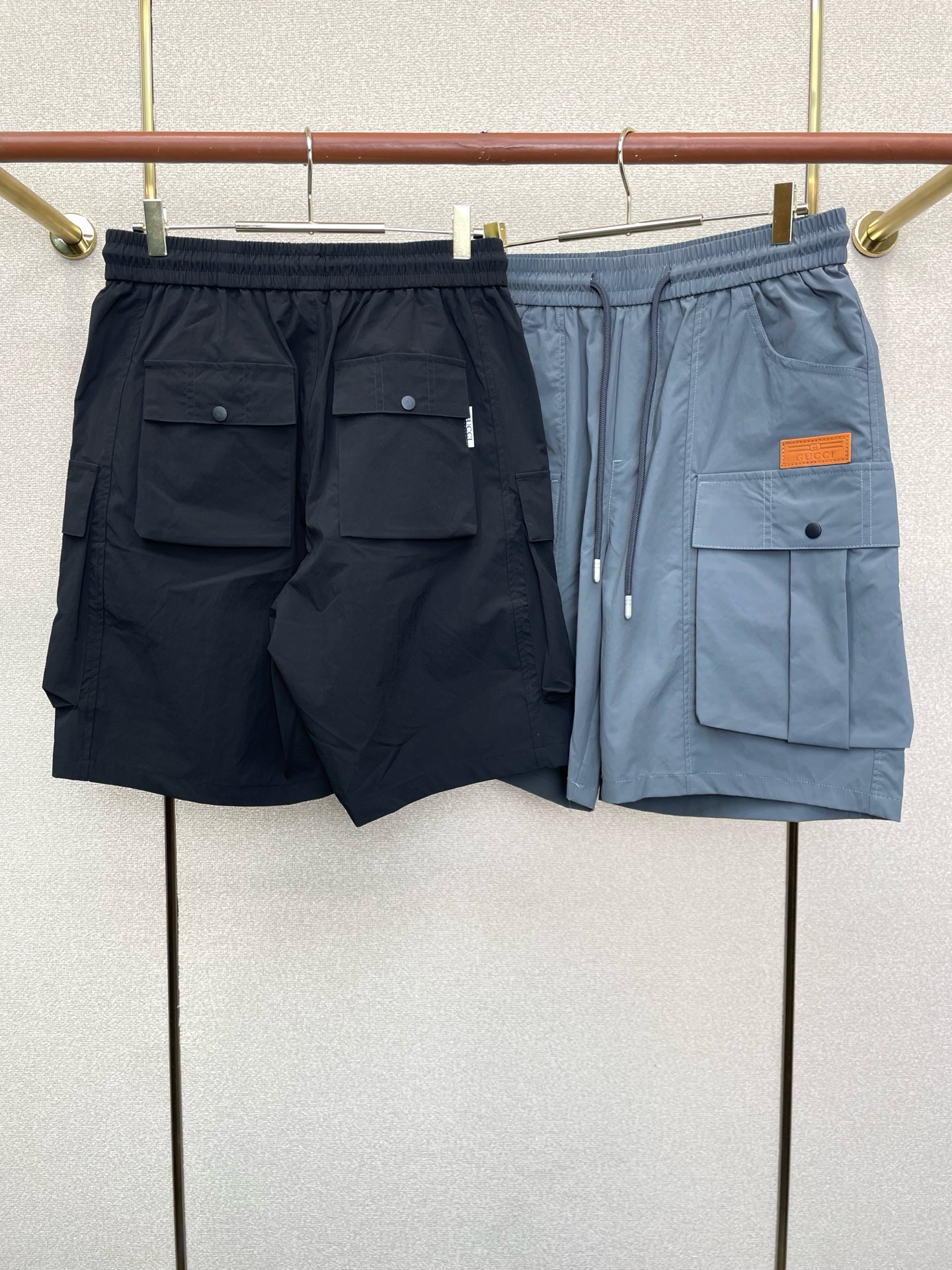 Gucci古驰💥砸锅卖铁都要上的新款新款原单男士休闲短裤🩳高端定制 高端版本 时尚百搭爆款⚠️⚠️✨✨进口面料 手感超柔