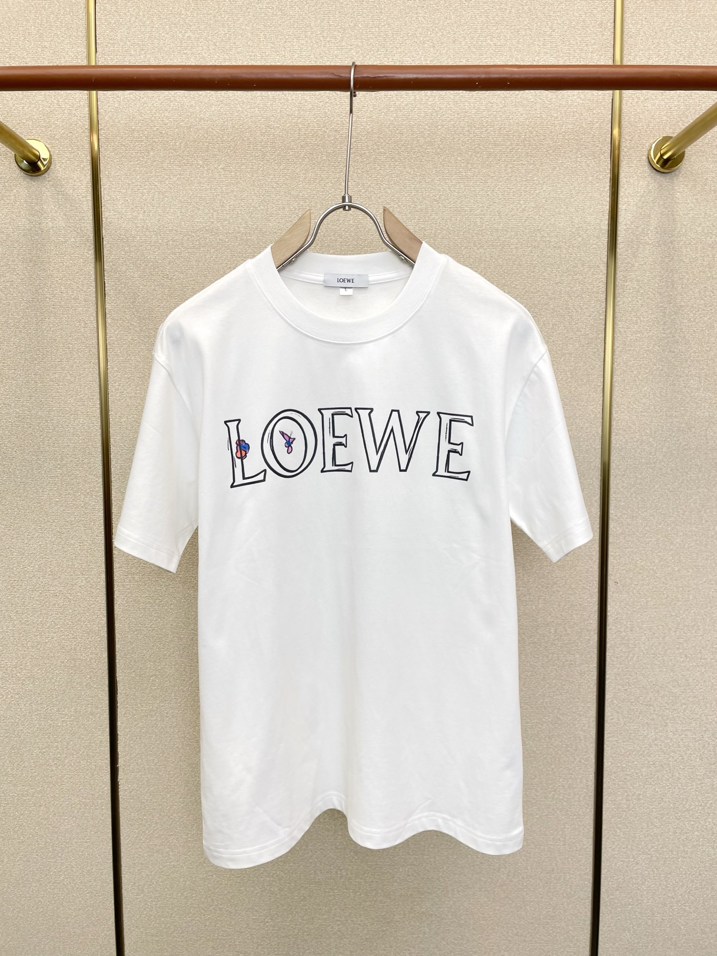 LOEWE罗意威💥砸锅卖铁都要上的新款新款原单男士休闲短袖 高端定制 高端版本 时尚百搭爆款⚠️⚠️✨✨进口面料 手感超
