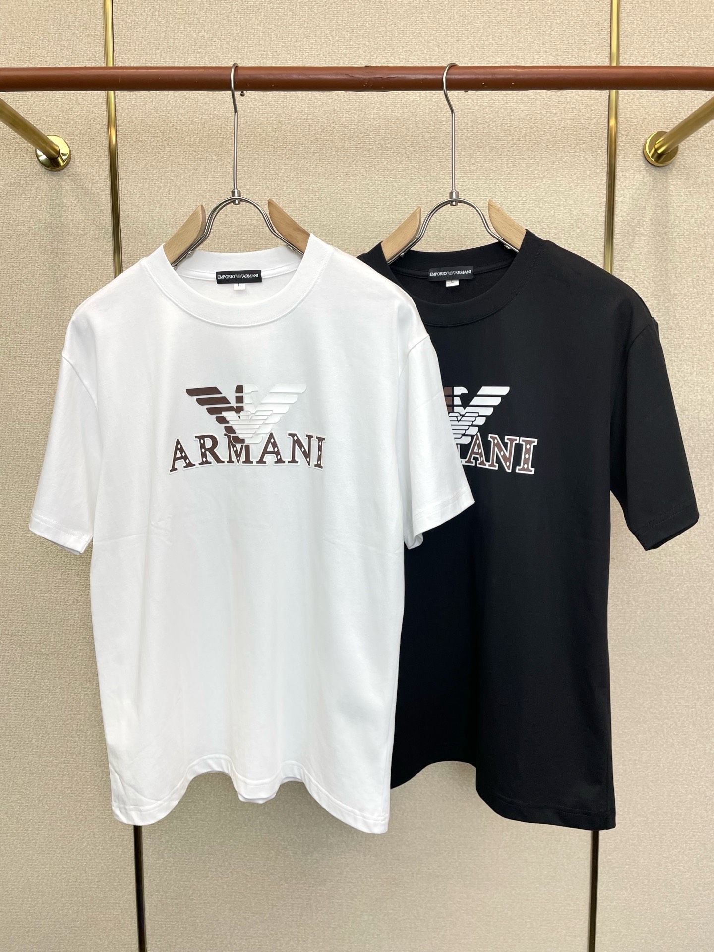 ARMANI阿玛尼💥独家专供新款原单男士休闲短袖 高端定制 高端版本 时尚百搭爆款⚠️⚠️✨✨进口面料 手感超柔软细腻 