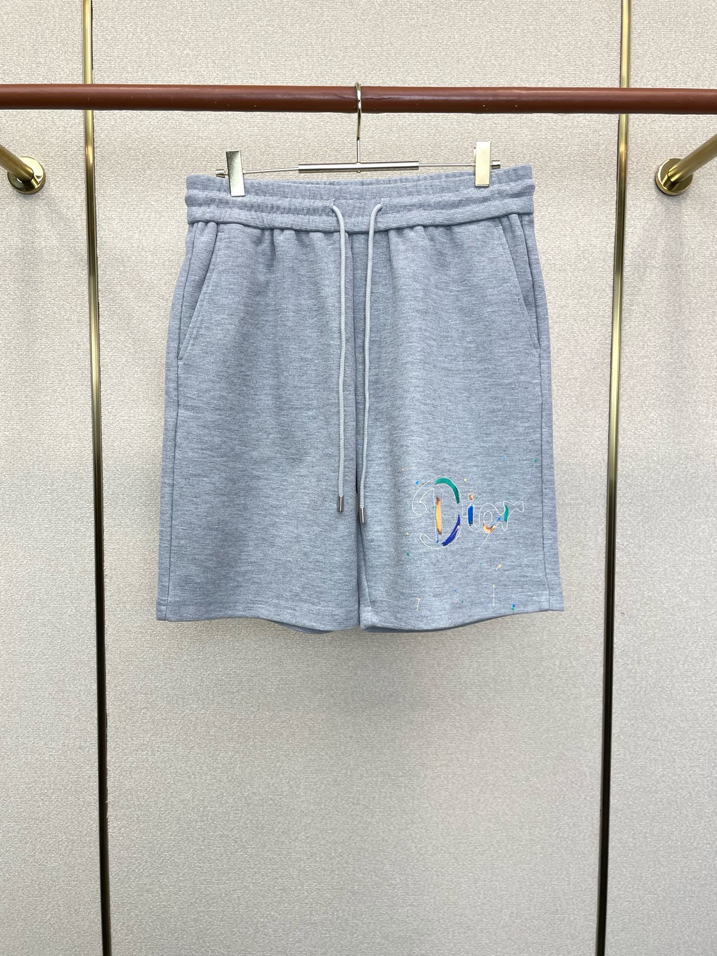 Dior迪奥💥独家专供新款原单男士休闲短裤🩳高端定制 高端版本 时尚百搭爆款⚠️⚠️✨✨进口面料 手感超柔软细腻  穿着