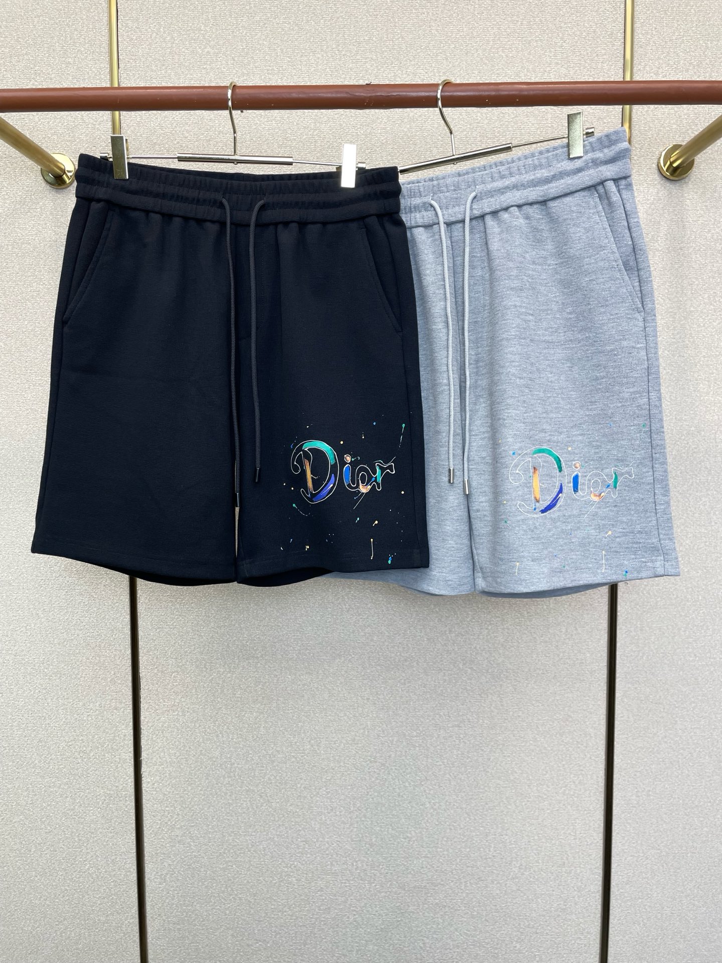Dior迪奥💥独家专供新款原单男士休闲短裤🩳高端定制 高端版本 时尚百搭爆款⚠️⚠️✨✨进口面料 手感超柔软细腻  穿着
