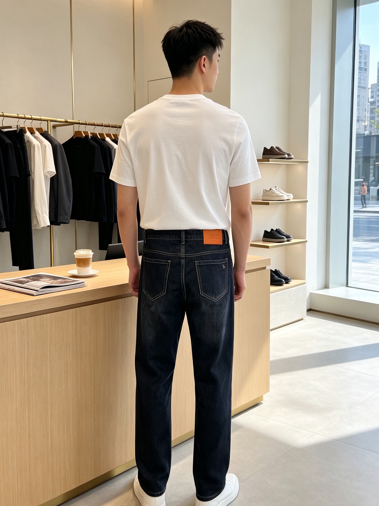 Hermès爱马仕💥砸锅卖铁都要上的新款新款休闲牛仔裤👖高端版本 专柜定制面料 透气舒适度高，细节无可挑剔，品牌元素设计