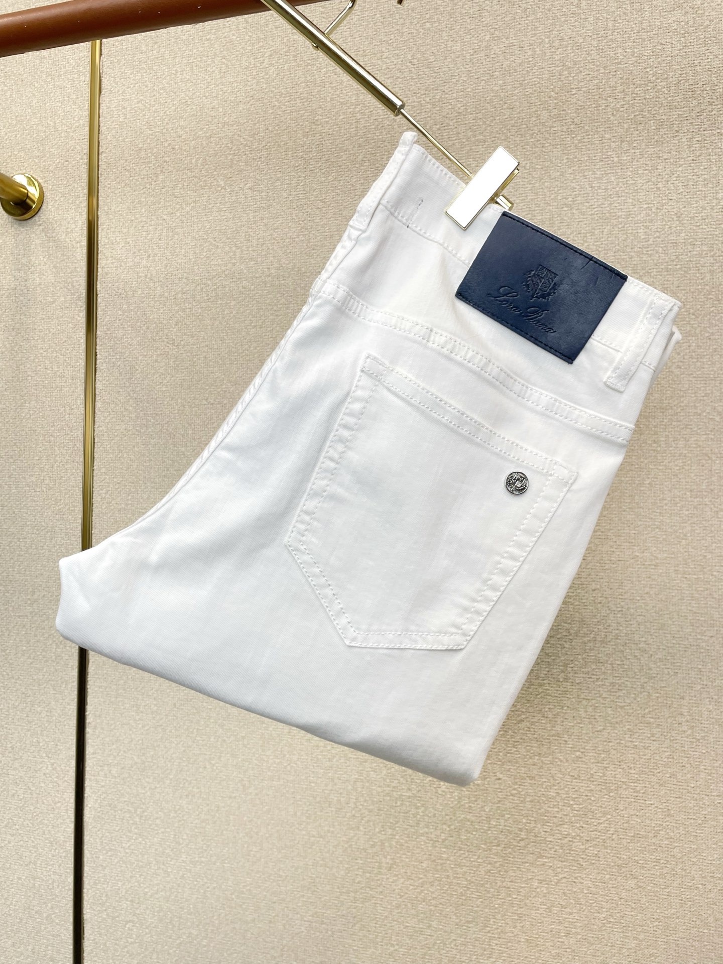 Loro piana-Loro Piana诺悠翩雅💥砸锅卖铁都要上的新款新款休闲牛仔裤👖高端版本 专柜定制面料 透气舒适
