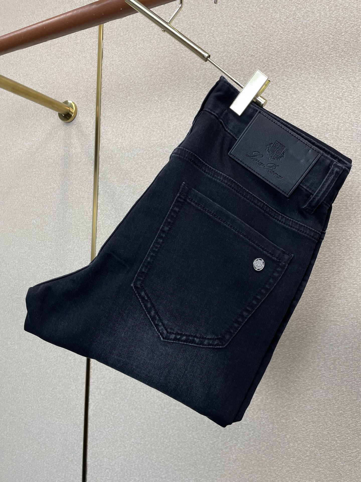 Loro piana-Loro Piana诺悠翩雅💥砸锅卖铁都要上的新款新款休闲牛仔裤👖高端版本 专柜定制面料 透气舒适