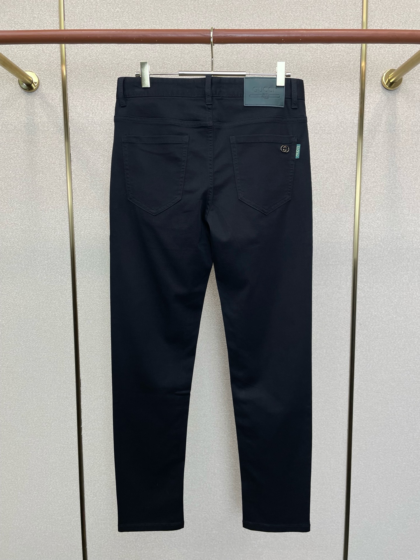 Gucci古驰💥独家专供新款休闲牛仔裤👖高端版本 专柜定制面料 透气舒适度高，细节无可挑剔，品牌元素设计理念，体现高品质