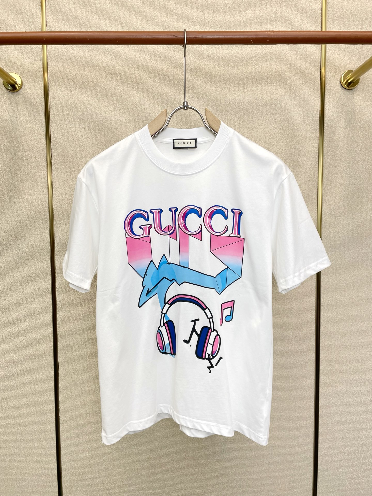 Gucci古驰💥砸锅卖铁都要上的新款新款原单男士休闲短袖 高端定制 高端版本 时尚百搭爆款⚠️⚠️✨✨进口面料 手感超柔