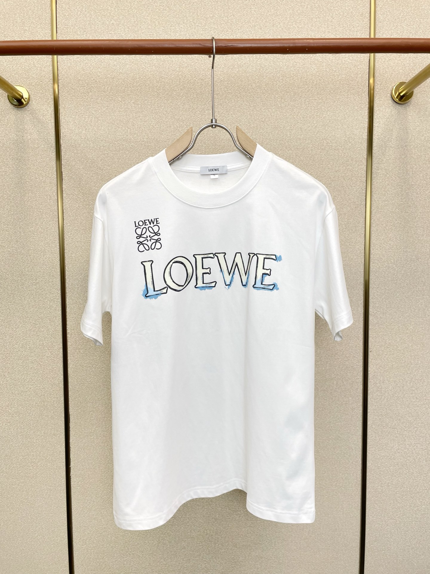 LOEWE罗意威💥独家专供新款原单男士休闲短袖 高端定制 高端版本 时尚百搭爆款⚠️⚠️✨✨进口面料 手感超柔软细腻  