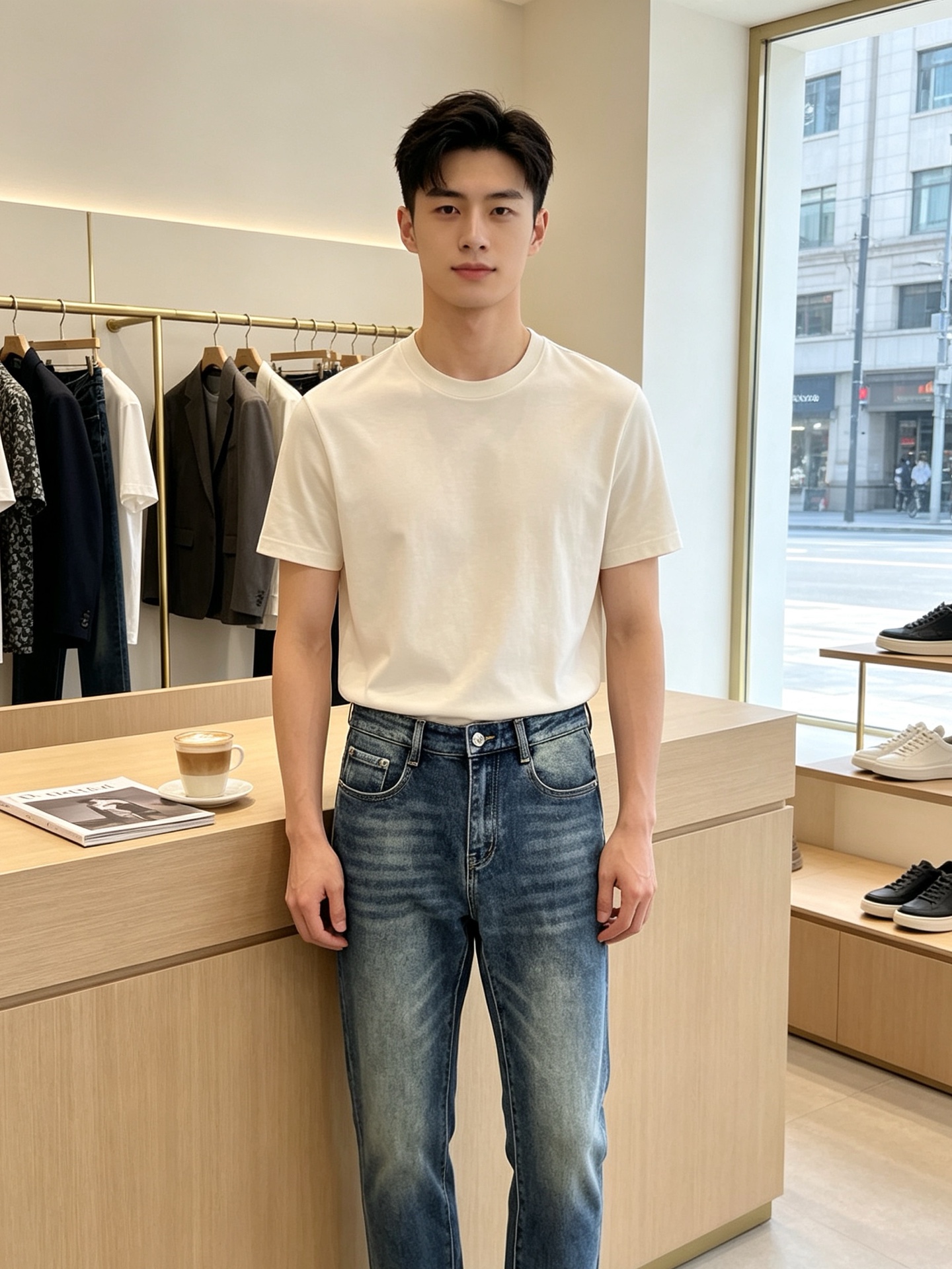 Louis Vuitton路易威登💥独家专供新款休闲牛仔裤👖高端版本 专柜定制面料 透气舒适度高，细节无可挑剔，品牌元素