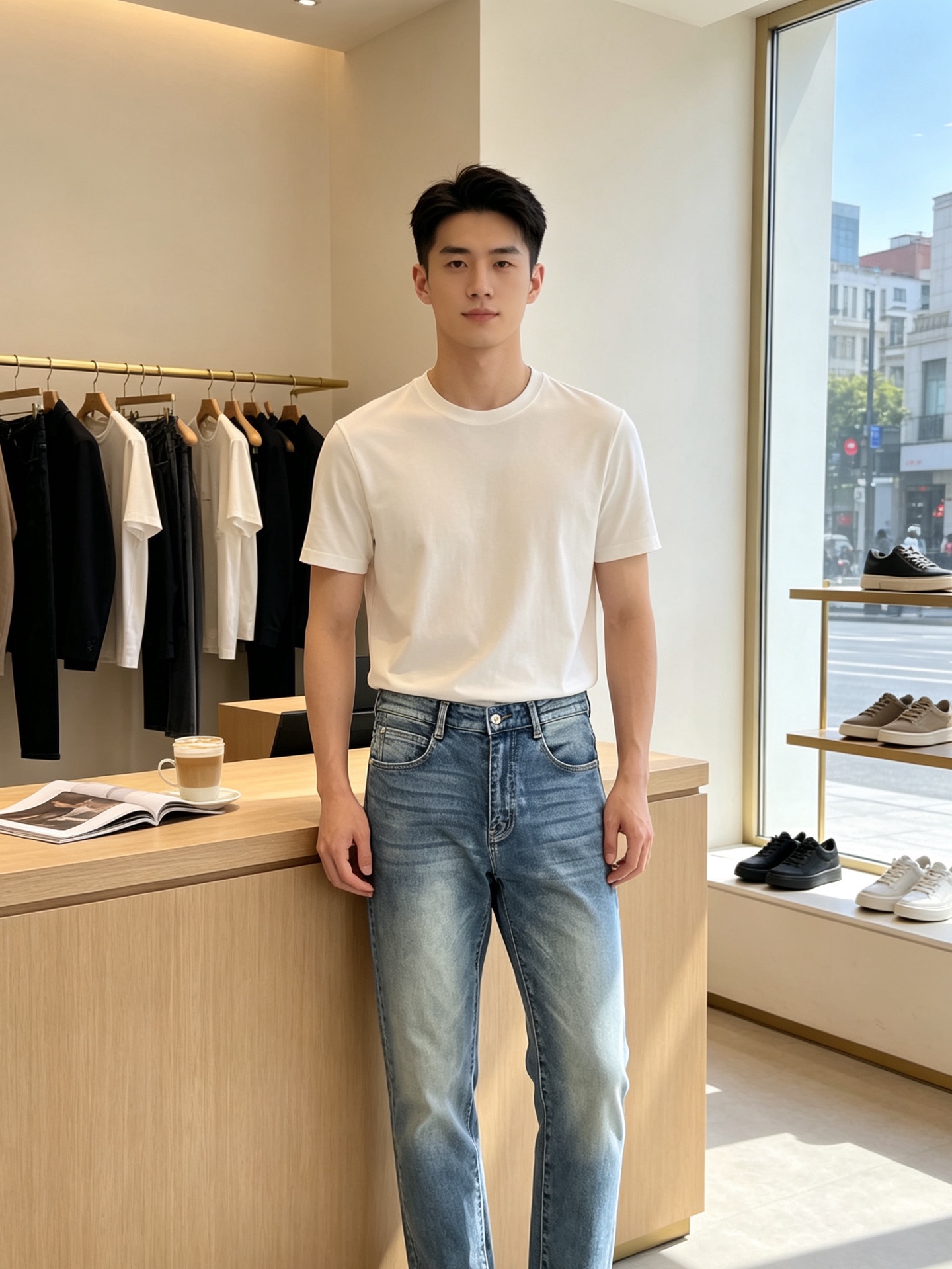 Louis Vuitton路易威登💥砸锅卖铁都要上的新款新款休闲牛仔裤👖高端版本 专柜定制面料 透气舒适度高，细节无可挑
