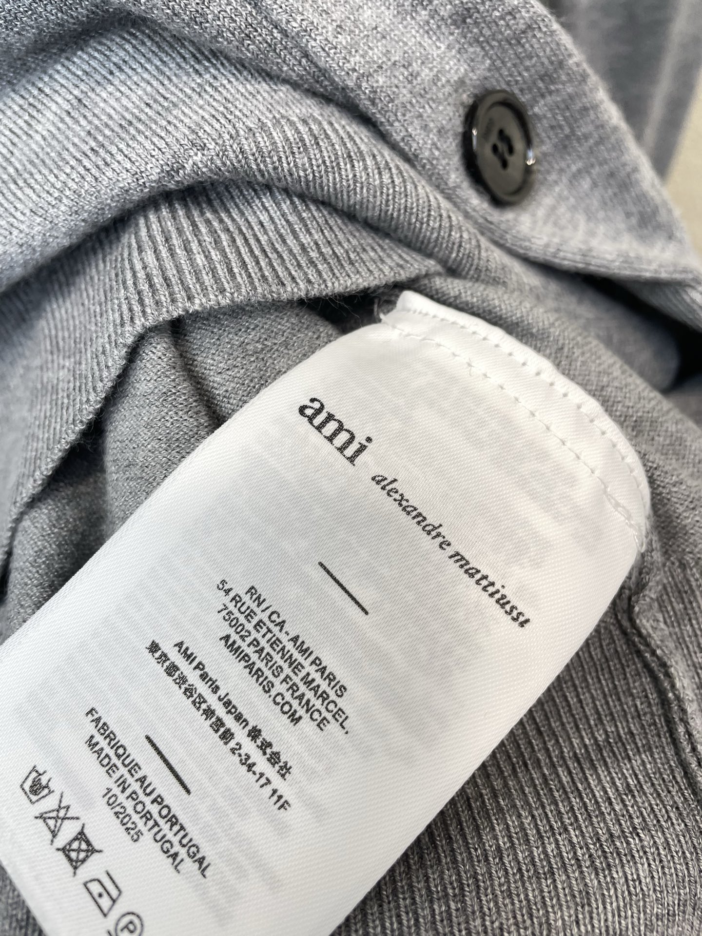 AMI艾米💥独家专供新款原单男士休闲毛衣 刺绣针织开衫 高端定制 高端版本 时尚百搭爆款⚠️⚠️✨✨进口面料 手感超柔软
