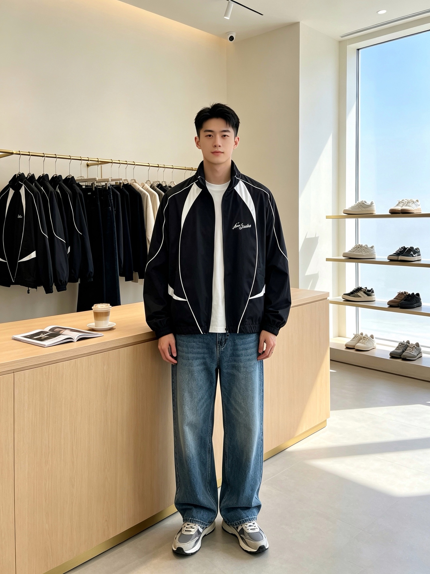 Acne Studios💥独家专供新款原单男士休闲夹克 高端定制 高端版本 时尚百搭爆款⚠️⚠️✨✨进口面料 手感超柔软