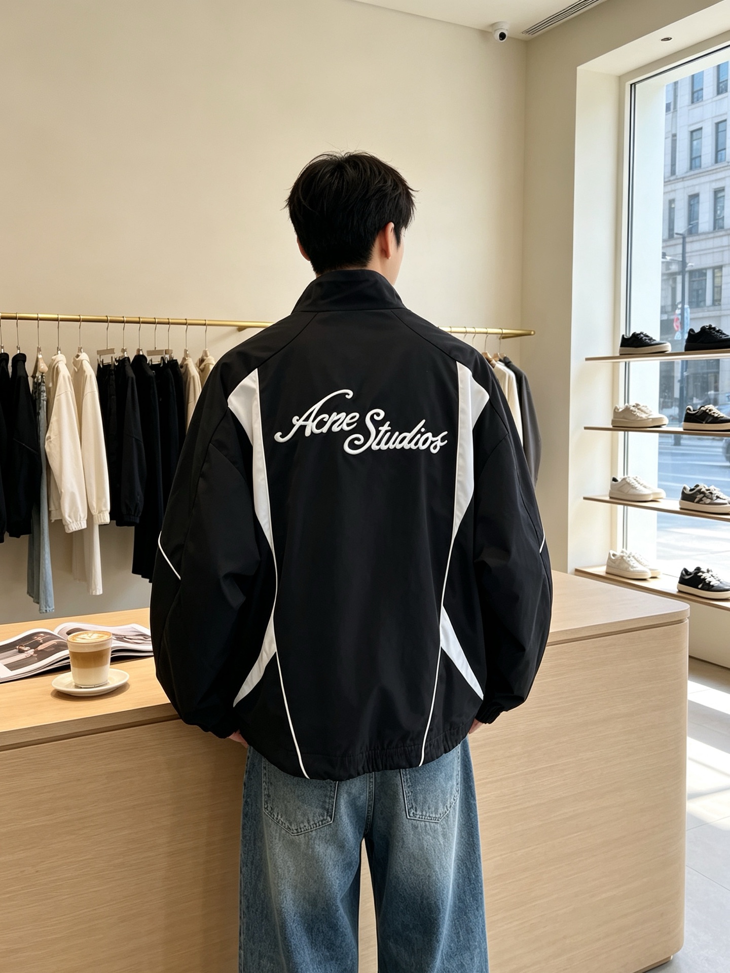 Acne Studios💥独家专供新款原单男士休闲夹克 高端定制 高端版本 时尚百搭爆款⚠️⚠️✨✨进口面料 手感超柔软 Acne Studios💥独家专供新款原单男士休闲夹克 高端定制 高端版本 时尚百搭爆款⚠️⚠️✨✨进口面料 手感超柔软