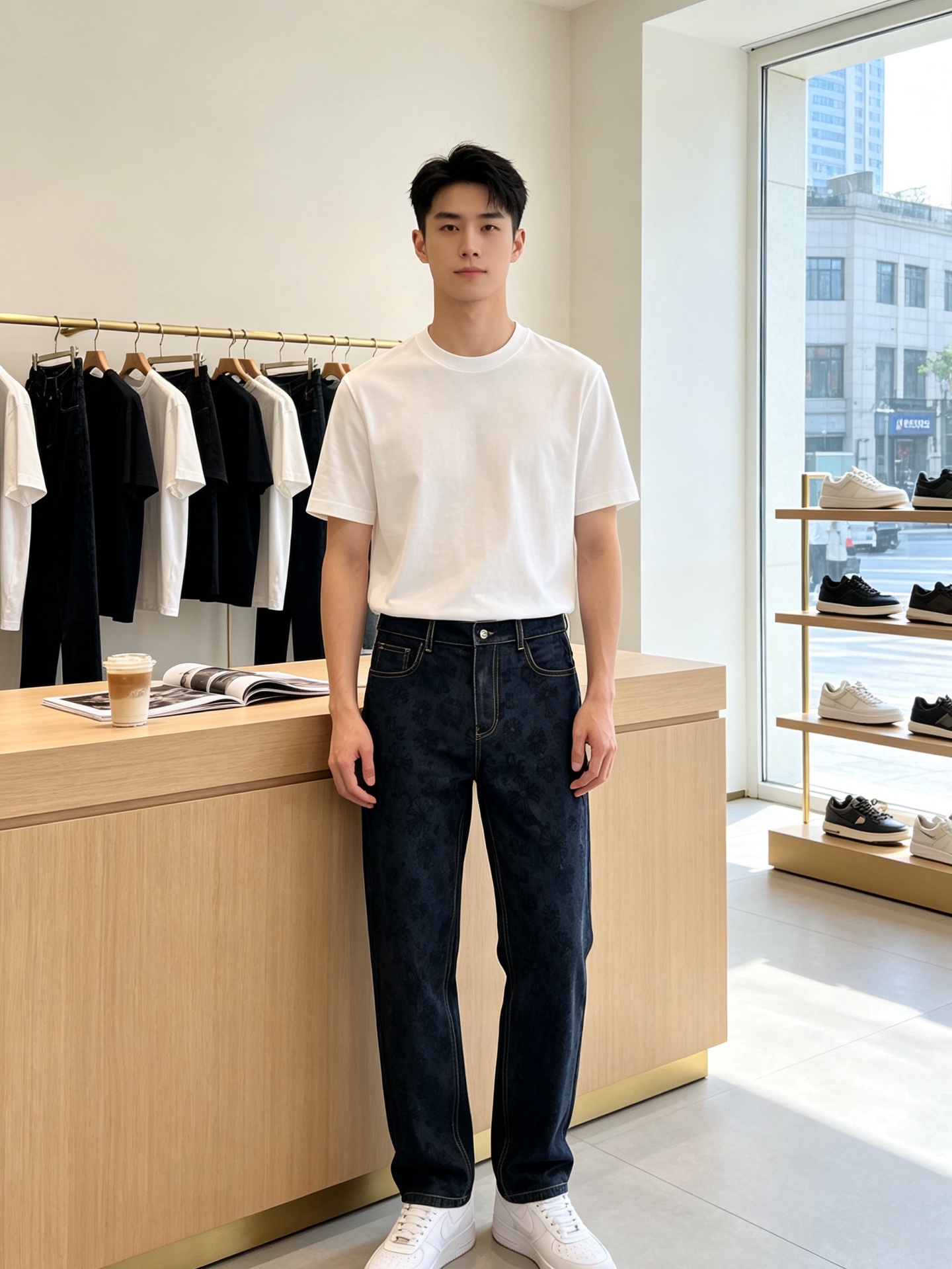 Chrome hearts克罗心💥独家专供新款牛仔裤👖高端版本！专柜定制面料 透气舒适度高，细节无可挑剔，品牌元素设计理