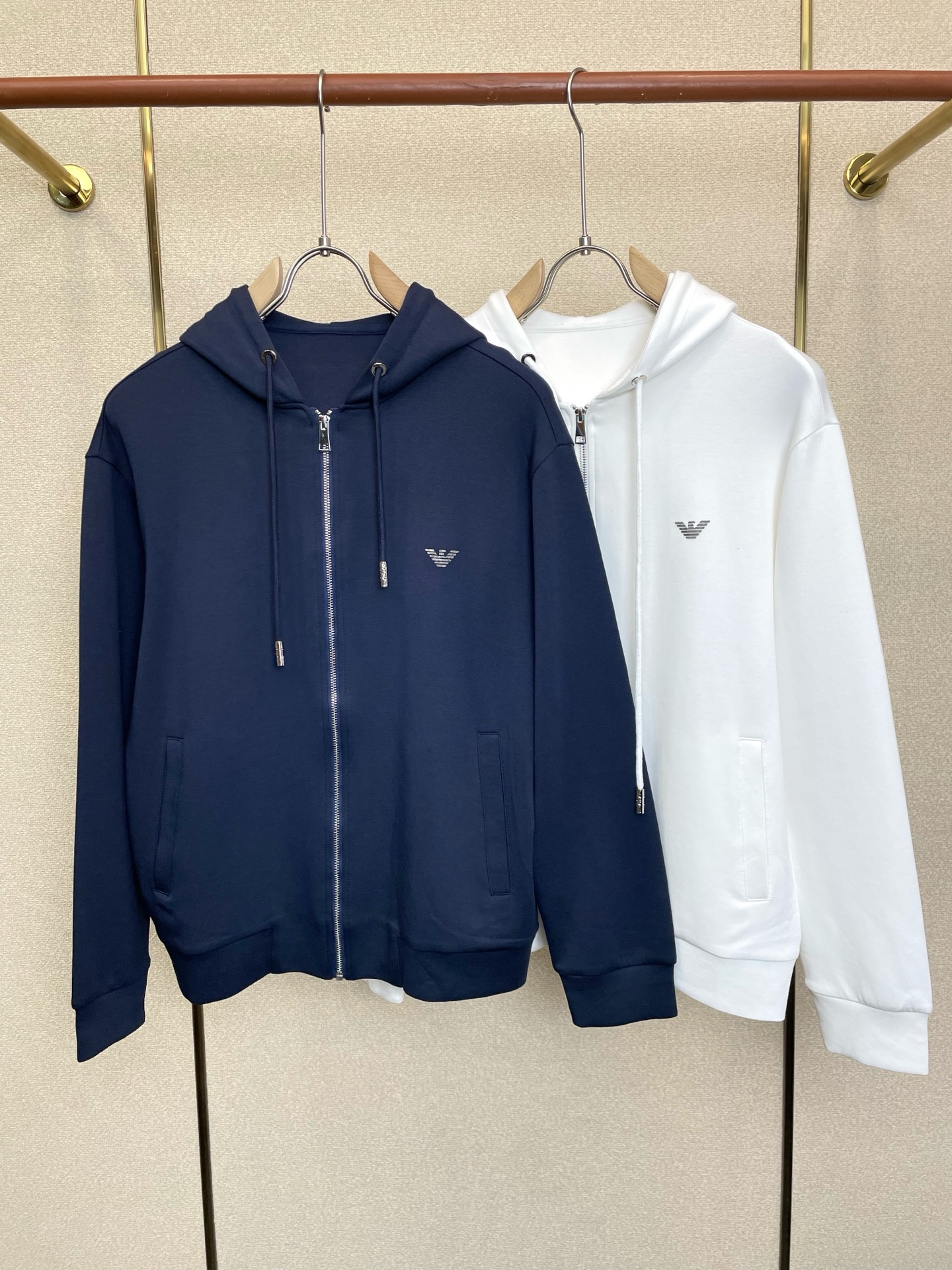 Armani阿玛尼💥独家专供新款原单男士休闲拉链卫衣 高端定制 高端版本 时尚百搭爆款⚠️⚠️✨✨进口面料 手感超柔软细