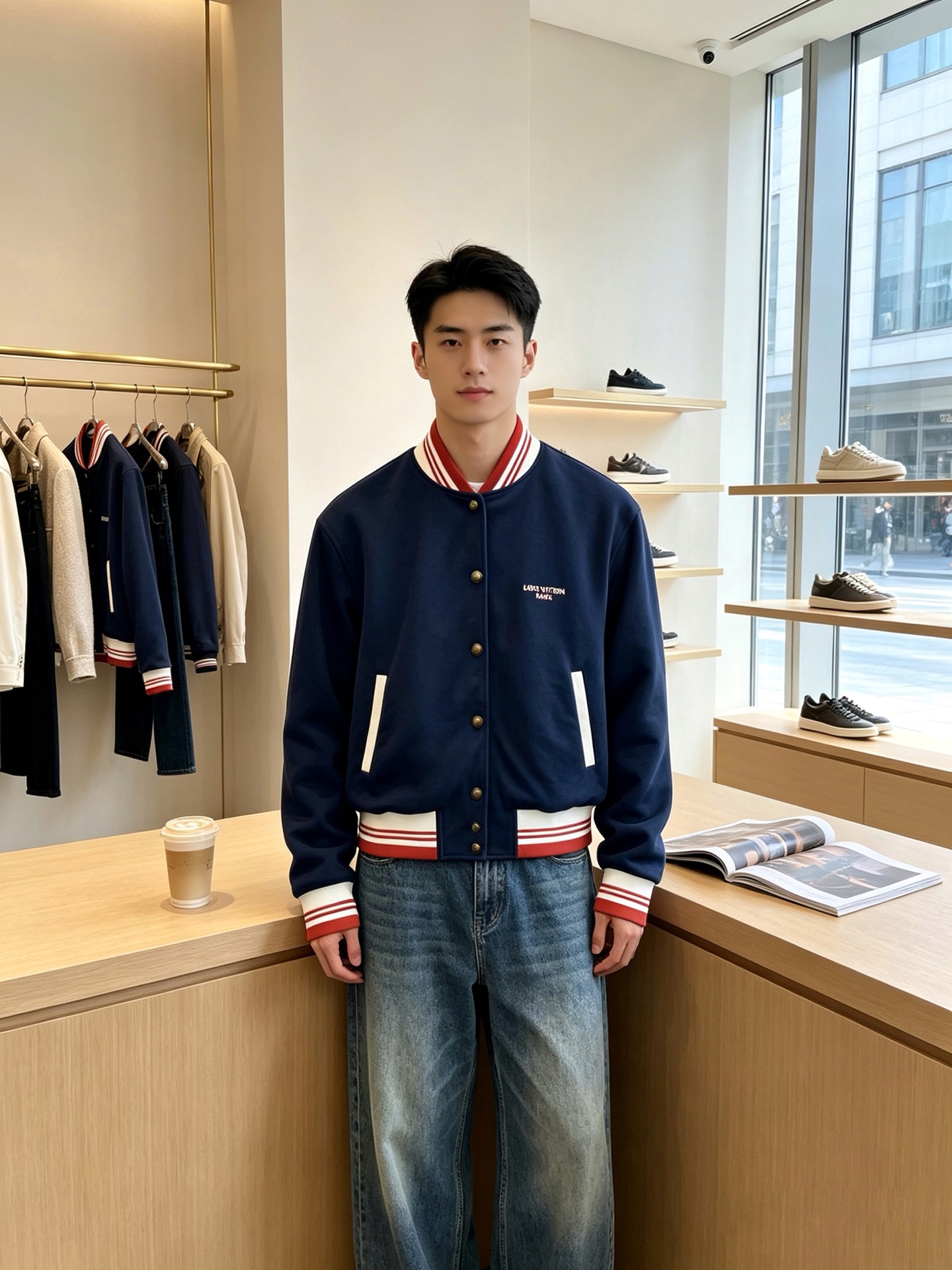 NO:956233,.Louis Vuitton exclusively offers the latest fashionable jackets. Jackets with classic design and great looks. The quality is impeccable and quality control allows you to buy it directly. It is a high-end product that cannot be faulted! You can feel its powerful aura through the detailed pictures. It has a remarkable effect of gathering heat and keeping warm, so you don’t have to worry about getting a little chilly! Both fashionable and functional, the whole style looks more luxurious! Sizes S-XL,,louis vuitton,louis vuitton,jackets & coats,jackets & coats,19860909.Louis Vuitton路易威登独家专供最新时尚夹克 经典设计感与颜值爆棚的外套,品质更是无法挑剔品控可以直接入手,不容过错的高端臻品！通过细节图片便可感受到它强悍的气场,聚温保暖效果显著,完全不用担心会有一点寒意！时尚与功能性兼备,整款显得更加的奢华大气！ 尺码S-XL,,louis vuitton,louis vuitton,jackets & coats,jackets & coats,,Men's clothing