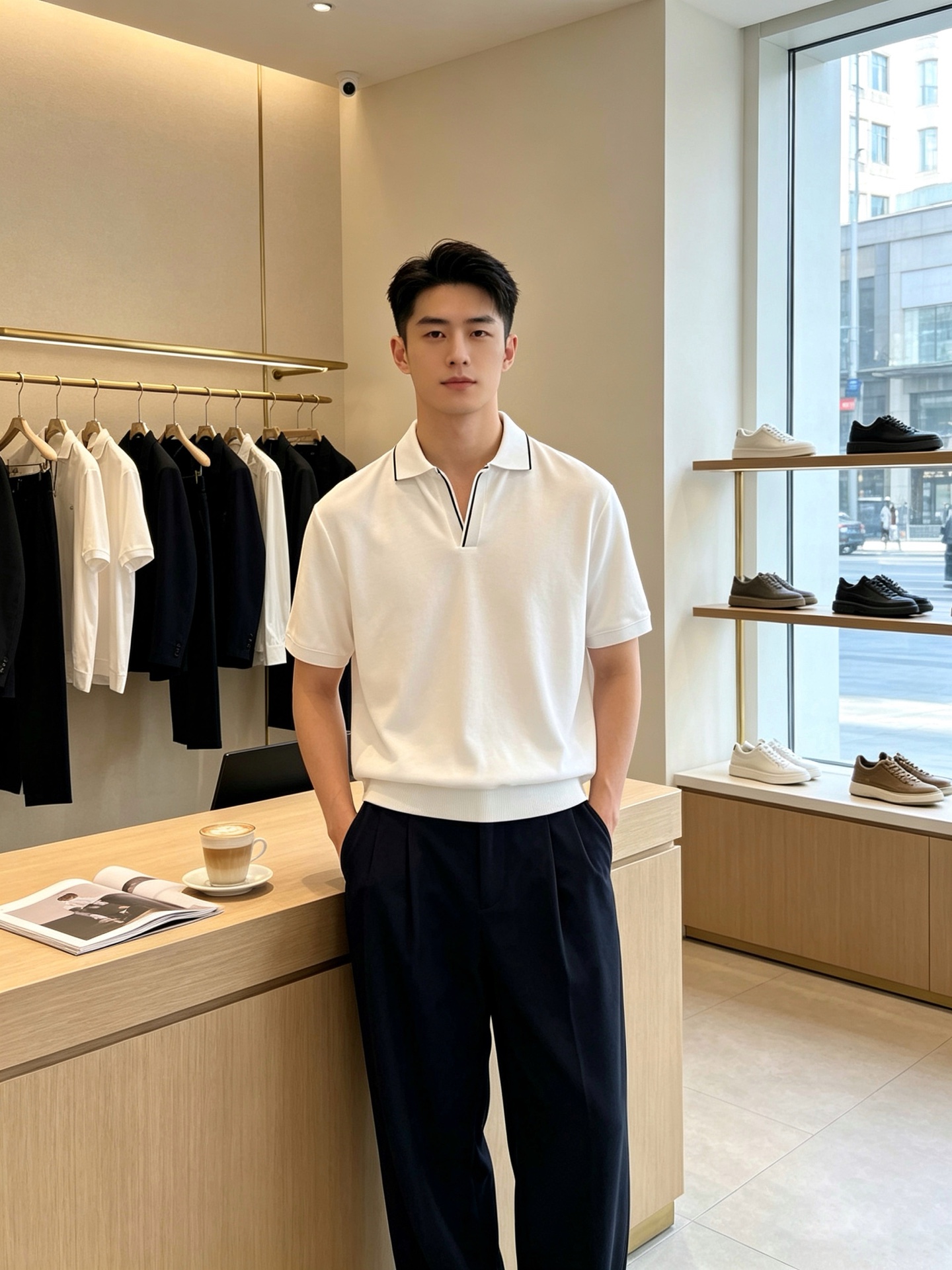 Loro Piana-Loro Piana诺悠翩雅💥砸锅卖铁都要上的新款新款原单男士休闲短袖 高端定制 高端版本 时尚百