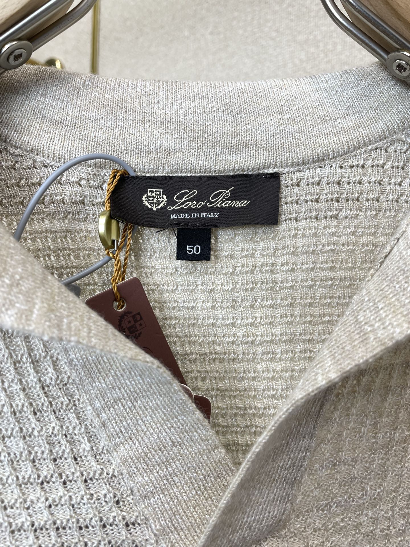 Loro Piana-Loro Piana诺悠翩雅💥砸锅卖铁都要上的新款新款原单男士休闲短袖 桑蚕丝毛衣短袖 高端定制 