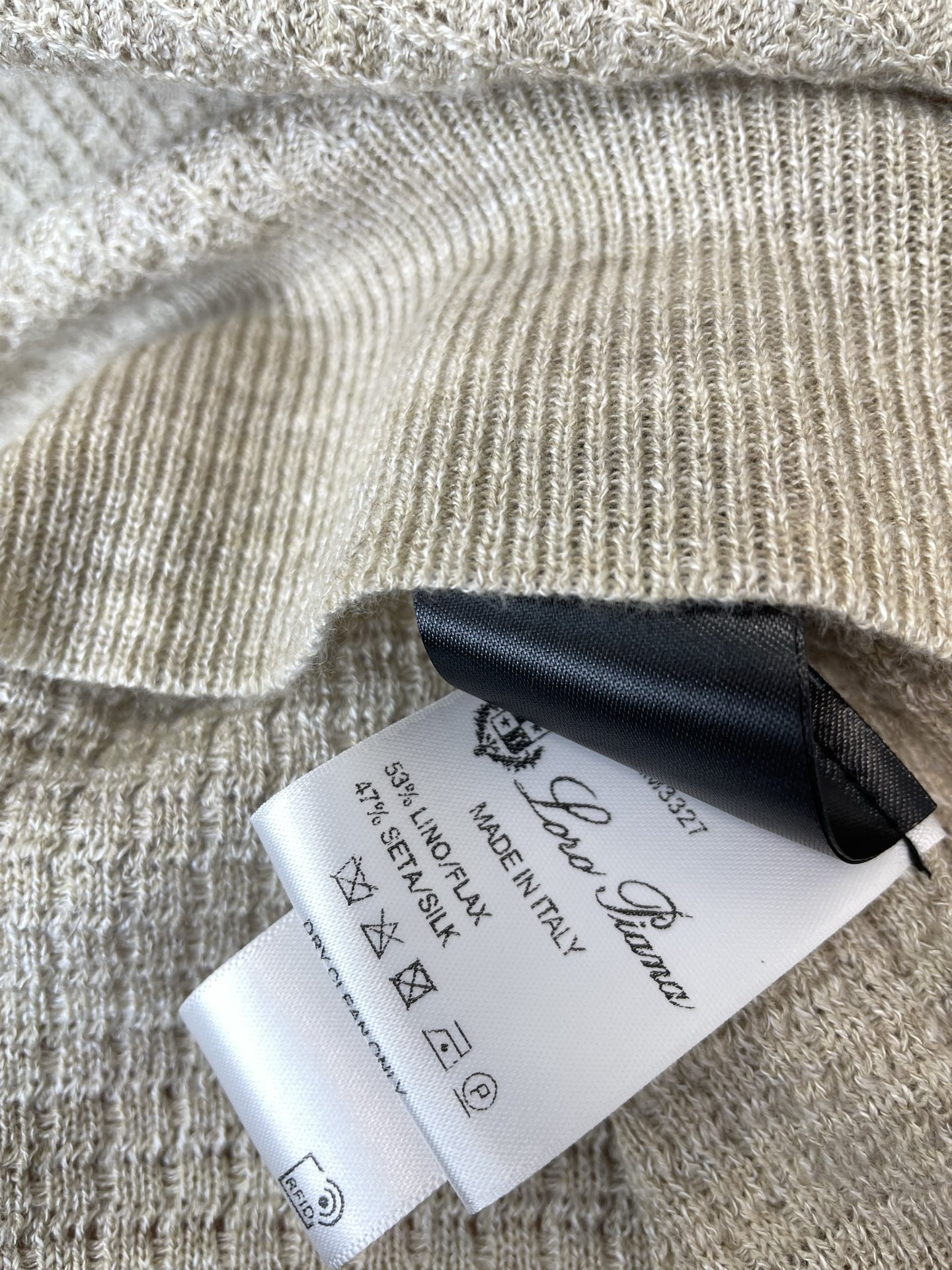 Loro Piana-Loro Piana诺悠翩雅💥砸锅卖铁都要上的新款新款原单男士休闲短袖 桑蚕丝毛衣短袖 高端定制 