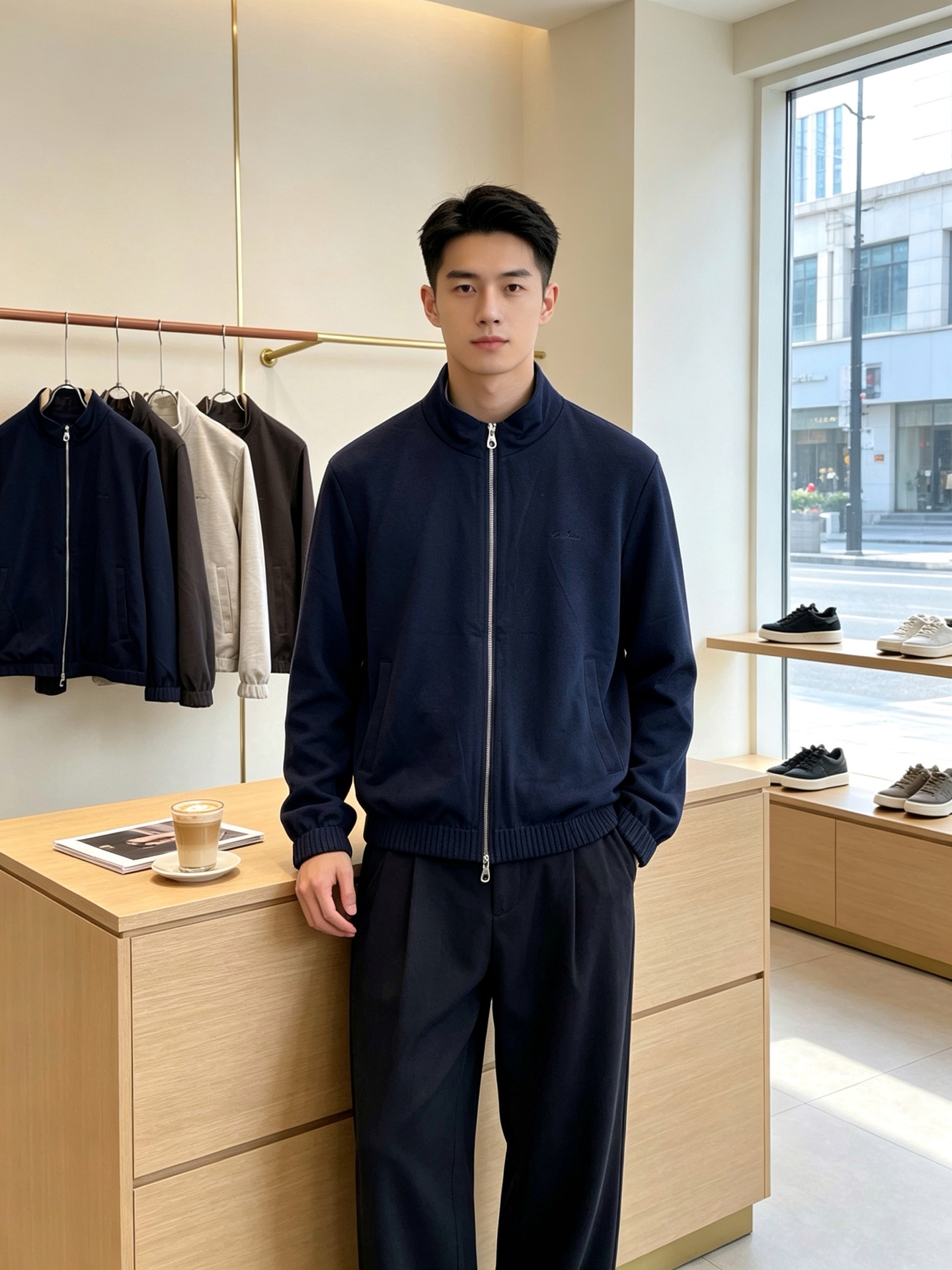 Loro Piana-Loro Piana诺悠翩雅💥砸锅卖铁都要上的新款新款原单男士休闲双面夹克 高端定制 高端版本 时 Loro Piana-Loro Piana诺悠翩雅💥砸锅卖铁都要上的新款新款原单男士休闲双面夹克 高端定制 高端版本 时