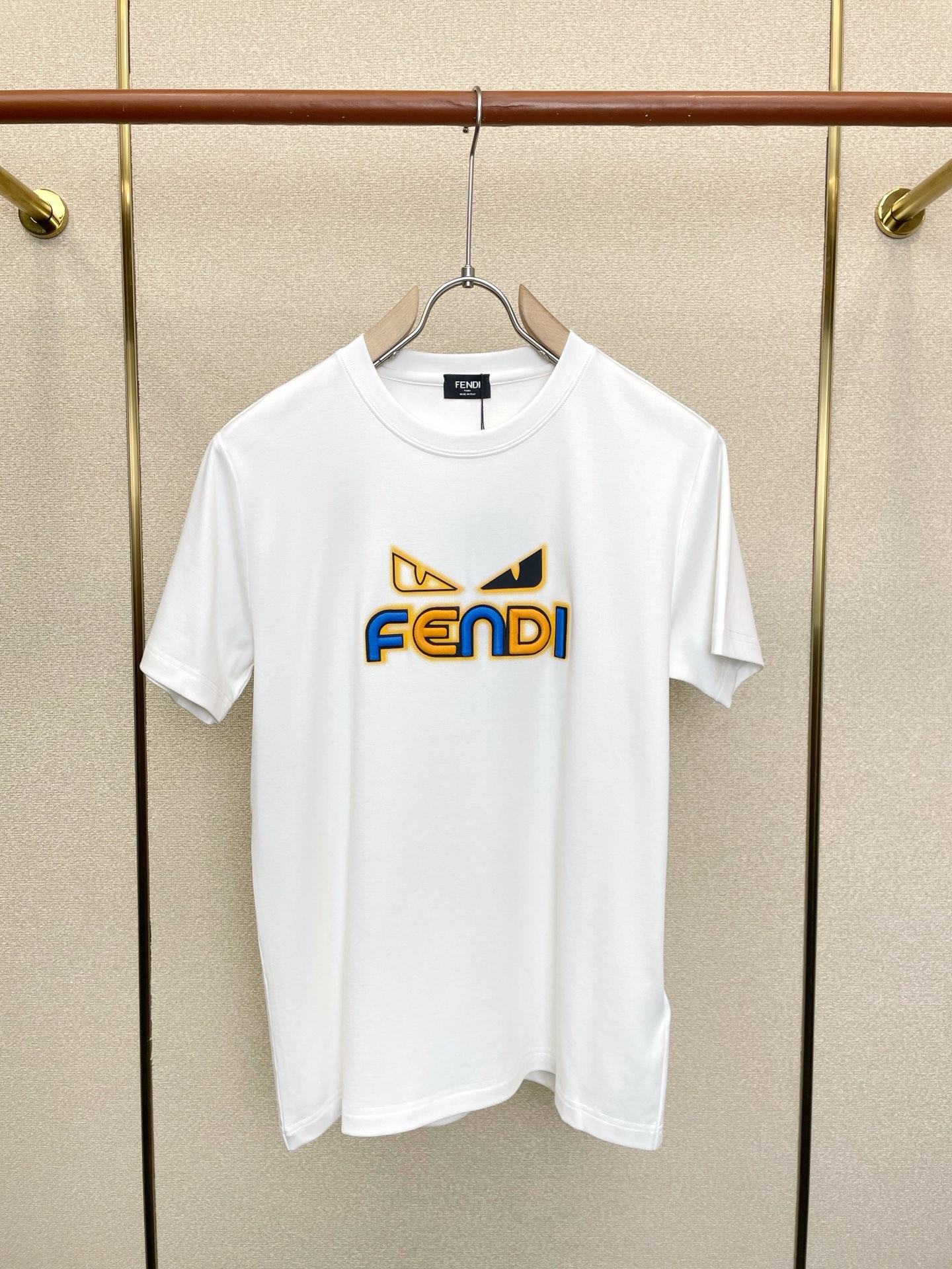 FENDI芬迪💥砸锅卖铁都要上的新款新款原单男士休闲短袖 高端定制 高端版本 时尚百搭爆款⚠️⚠️✨✨进口面料 手感超柔
