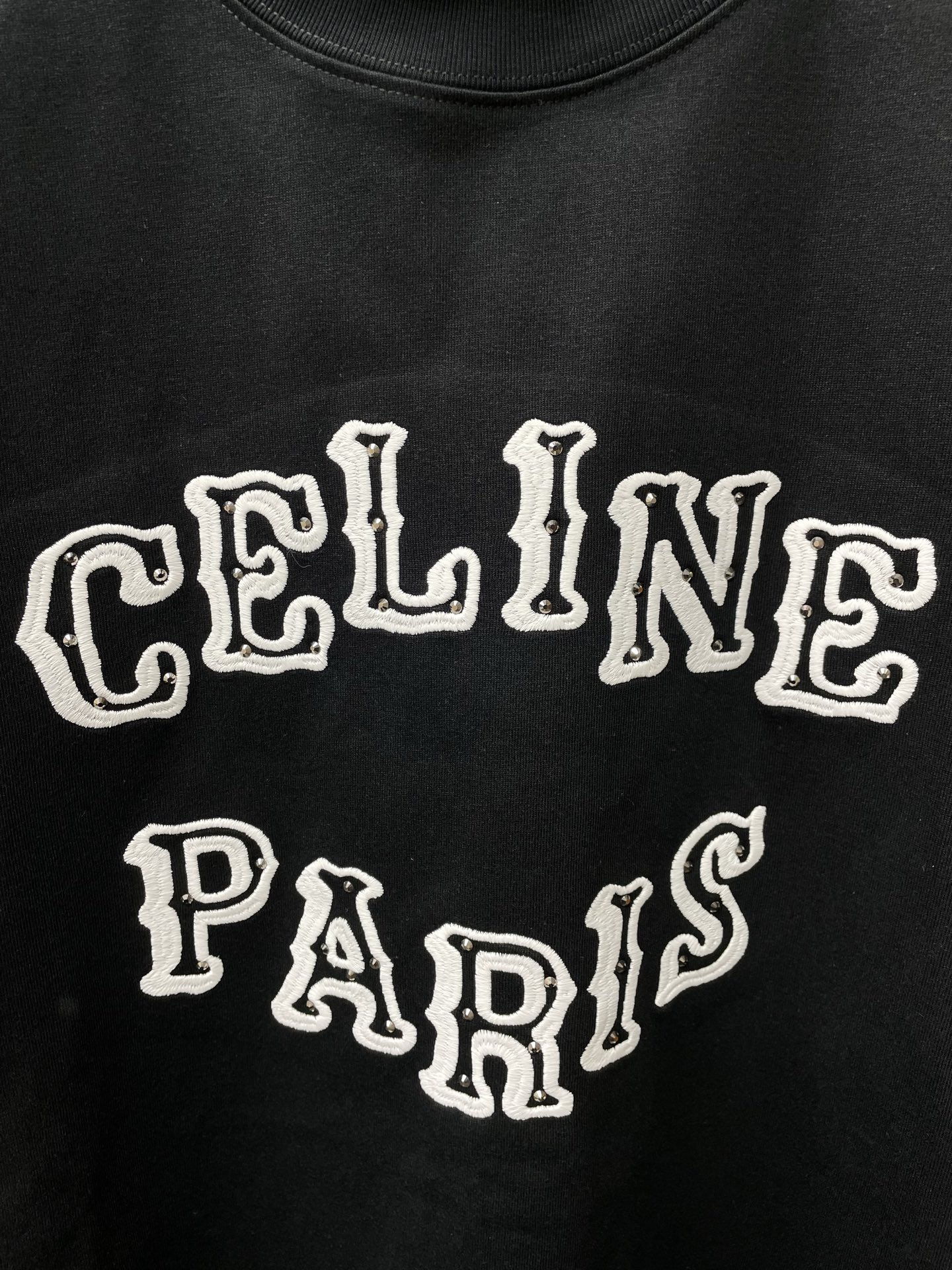 CELINE赛琳💥砸锅卖铁都要上的新款新款原单男士休闲春夏短袖 高端定制 高端版本 时尚百搭爆款⚠️⚠️✨✨进口面料 手