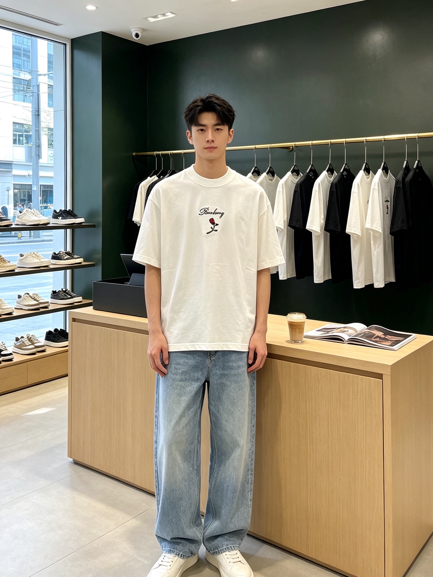 Burberry巴宝莉💥砸锅卖铁都要上的新款新款原单男士休闲春夏短袖 高端定制 高端版本 时尚百搭爆款⚠️⚠️✨✨进口面
