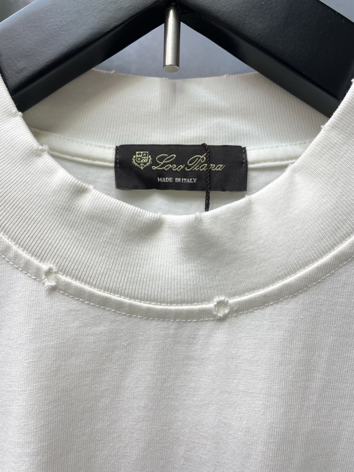 Loro Piana-Loro Piana诺悠翩雅💥砸锅卖铁都要上的新款新款原单男士休闲春夏短袖 高端定制 高端版本 时