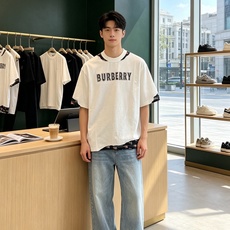 Burberry巴宝莉💥砸锅卖铁都要上的新款新款原单男士休闲春夏短袖 高端定制 高端版本 时尚百搭爆款⚠️⚠️✨✨进口面 Burberry巴宝莉💥砸锅卖铁都要上的新款新款原单男士休闲春夏短袖 高端定制 高端版本 时尚百搭爆款⚠️⚠️✨✨进口面