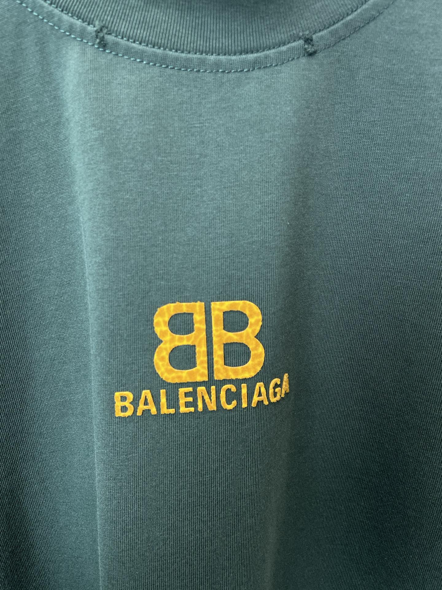 Balenciaga巴黎世家💥砸锅卖铁都要上的新款新款原单男士休闲春夏短袖 高端定制 高端版本 时尚百搭爆款⚠️⚠️✨✨