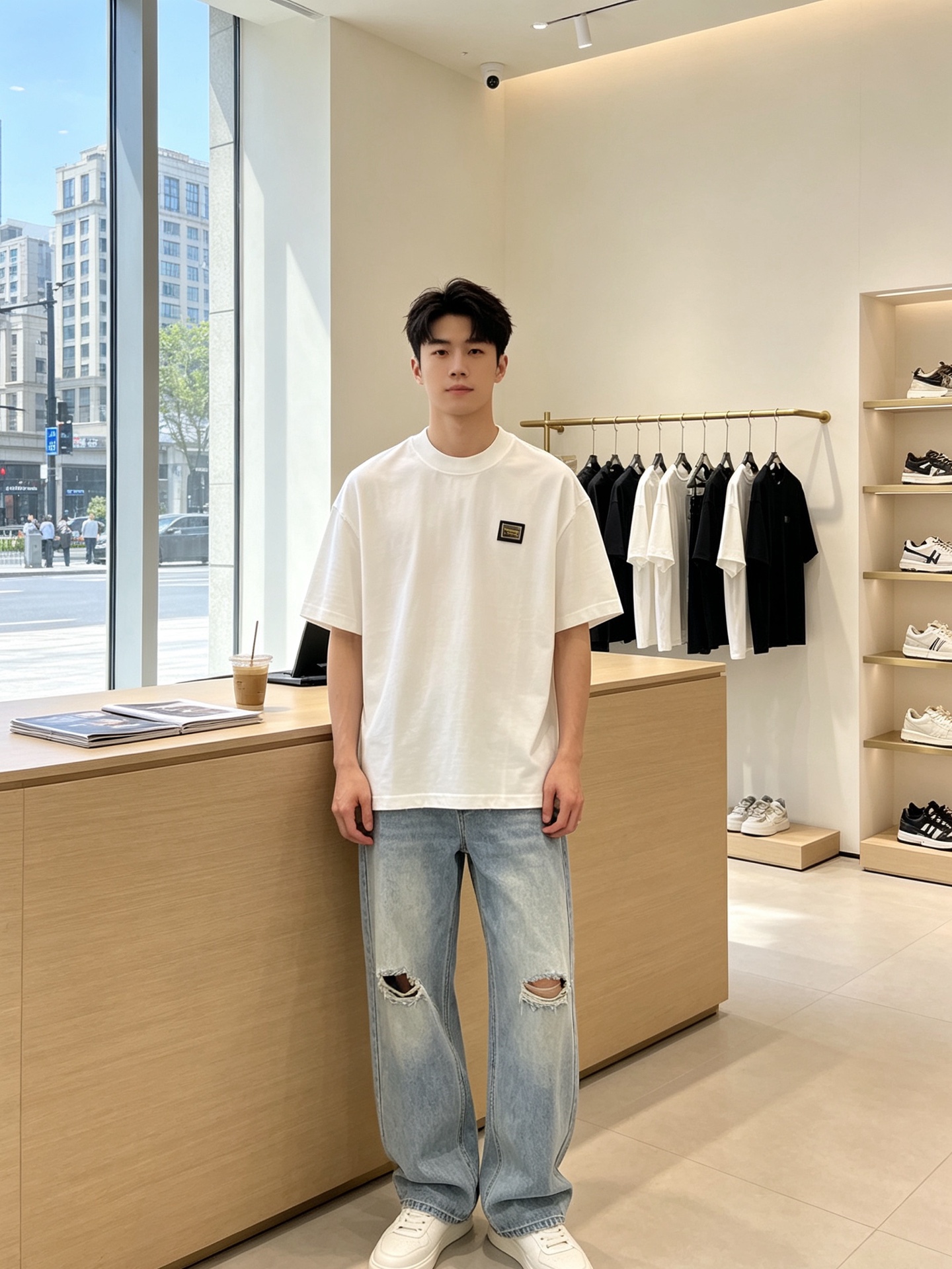 Dolce&Gabbana杜嘉班纳💥砸锅卖铁都要上的新款新款原单男士休闲春夏短袖 高端定制 高端版本 时尚百搭爆款⚠️⚠