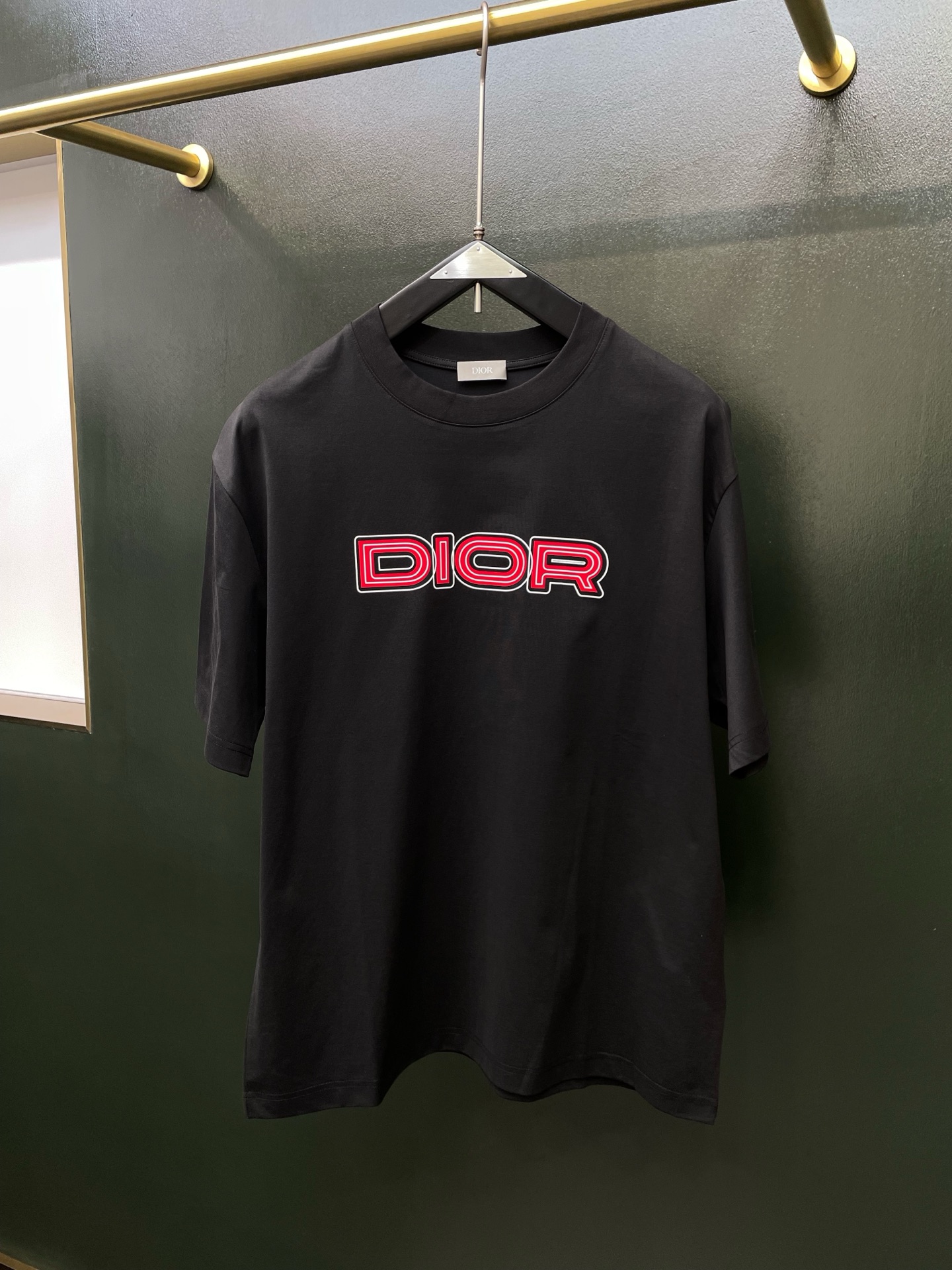 Dior迪奥💥砸锅卖铁都要上的新款新款原单男士休闲短袖 高端定制 高端版本 时尚百搭爆款⚠️⚠️✨✨进口面料 手感超柔软