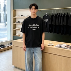 Acne studios💥砸锅卖铁都要上的新款新款原单男士休闲短袖 高端定制 高端版本 时尚百搭爆款⚠️⚠️✨✨进口面料 Acne studios💥砸锅卖铁都要上的新款新款原单男士休闲短袖 高端定制 高端版本 时尚百搭爆款⚠️⚠️✨✨进口面料