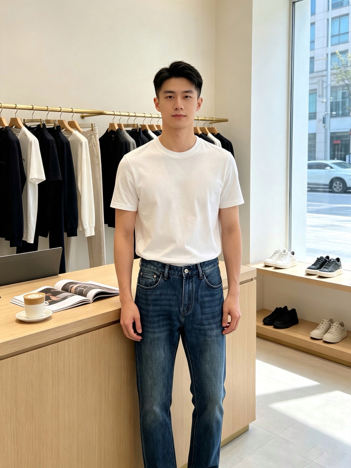 Moncler蒙口💥砸锅卖铁都要上的新款新款休闲牛仔裤👖高端版本 专柜定制面料 透气舒适度高，细节无可挑剔，品牌元素设计