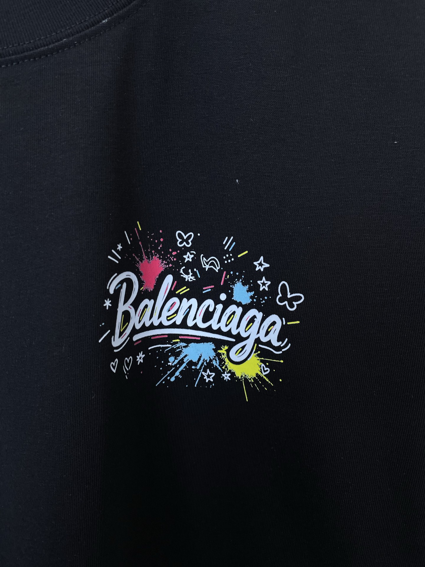 Balenciaga巴黎世家💥砸锅卖铁都要上的新款新款原单男士休闲短袖 高端定制 高端版本 时尚百搭爆款⚠️⚠️✨✨进口