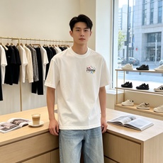 Balenciaga巴黎世家💥砸锅卖铁都要上的新款新款原单男士休闲短袖 高端定制 高端版本 时尚百搭爆款⚠️⚠️✨✨进口 Balenciaga巴黎世家💥砸锅卖铁都要上的新款新款原单男士休闲短袖 高端定制 高端版本 时尚百搭爆款⚠️⚠️✨✨进口