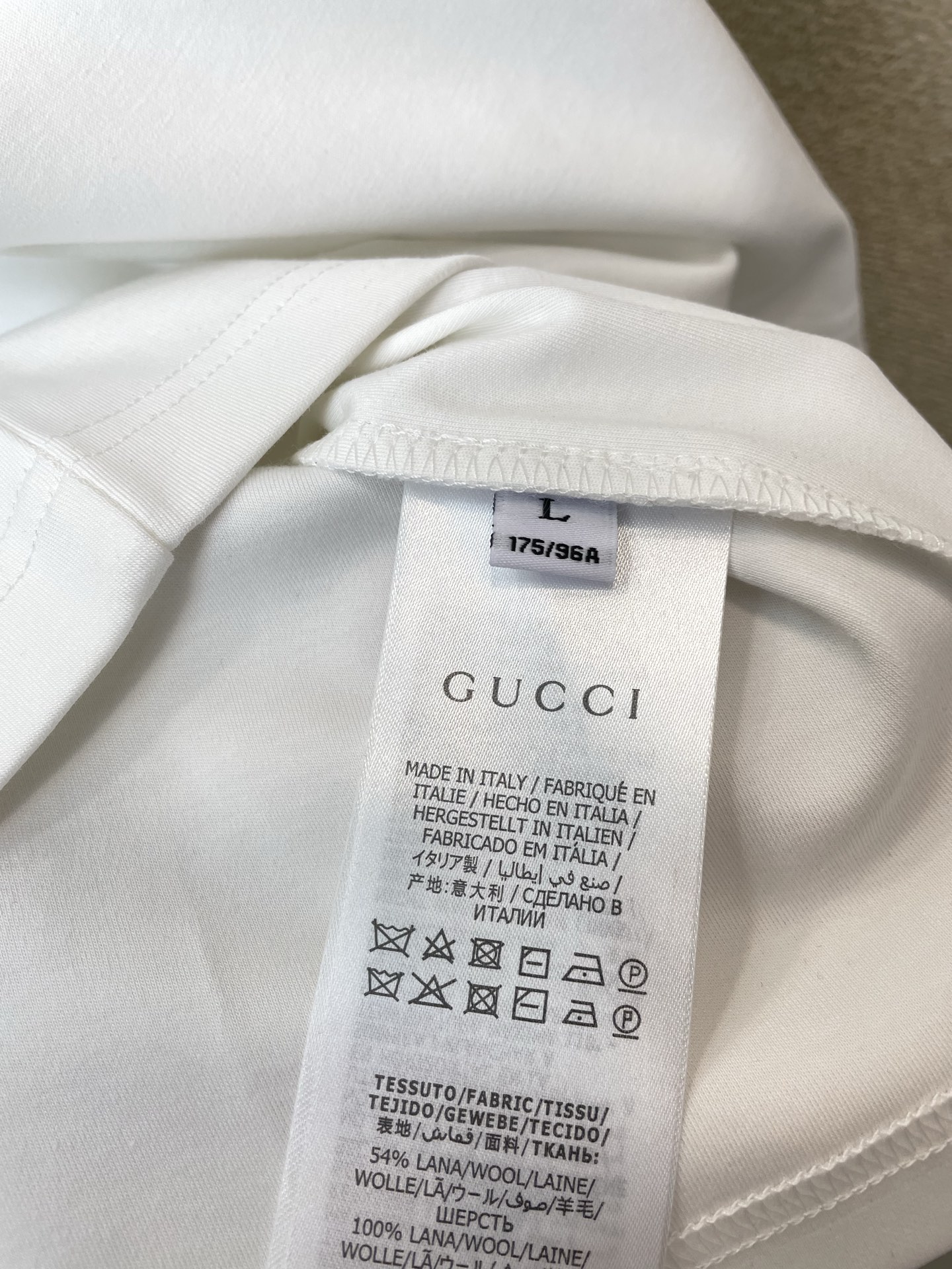 Gucci古驰💥砸锅卖铁都要上的新款新款原单男士休闲短袖 高端定制 高端版本 时尚百搭爆款⚠️⚠️✨✨进口面料 手感超柔