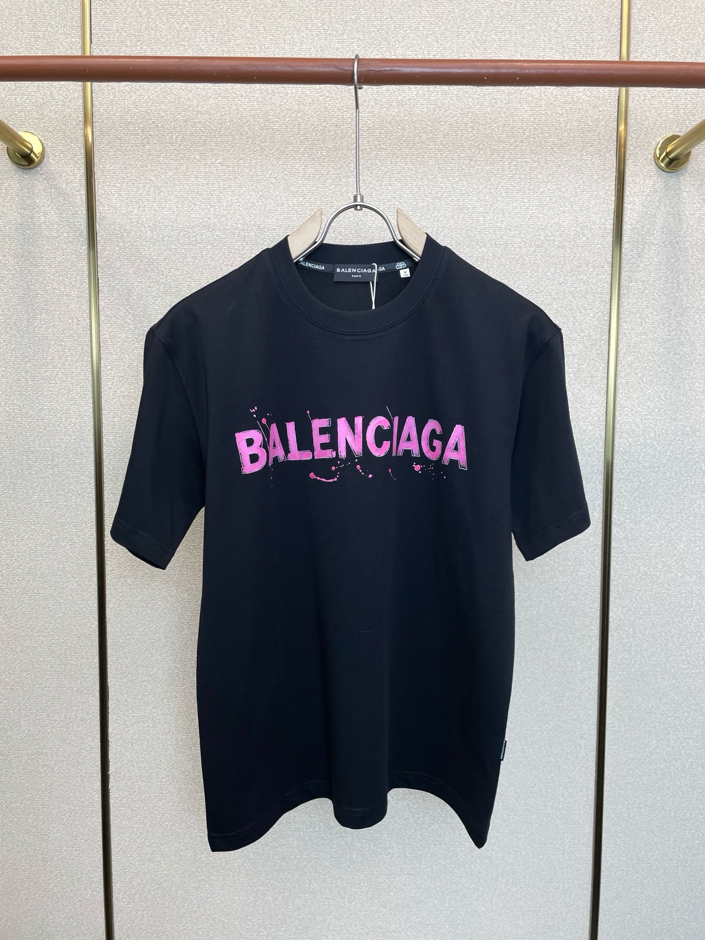 Balenciaga巴黎世家💥砸锅卖铁都要上的新款新款原单男士休闲短袖 高端定制 高端版本 时尚百搭爆款⚠️⚠️✨✨进口