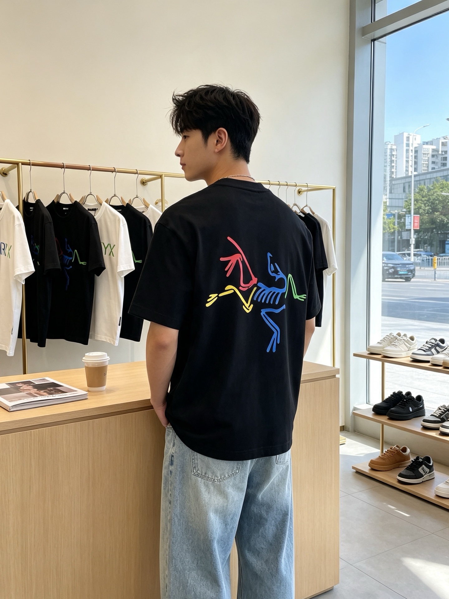 Arc’teryx始祖鸟💥砸锅卖铁都要上的新款新款原单男士休闲短袖 高端定制 高端版本 时尚百搭爆款⚠️⚠️✨✨进口面料