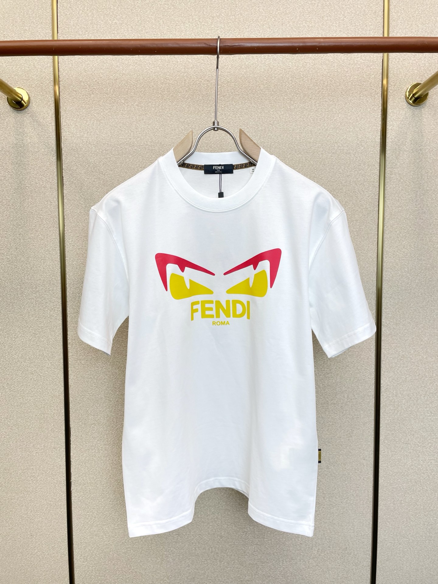 FENDI芬迪💥砸锅卖铁都要上的新款新款原单男士休闲短袖 高端定制 高端版本 时尚百搭爆款⚠️⚠️✨✨进口面料 手感超柔