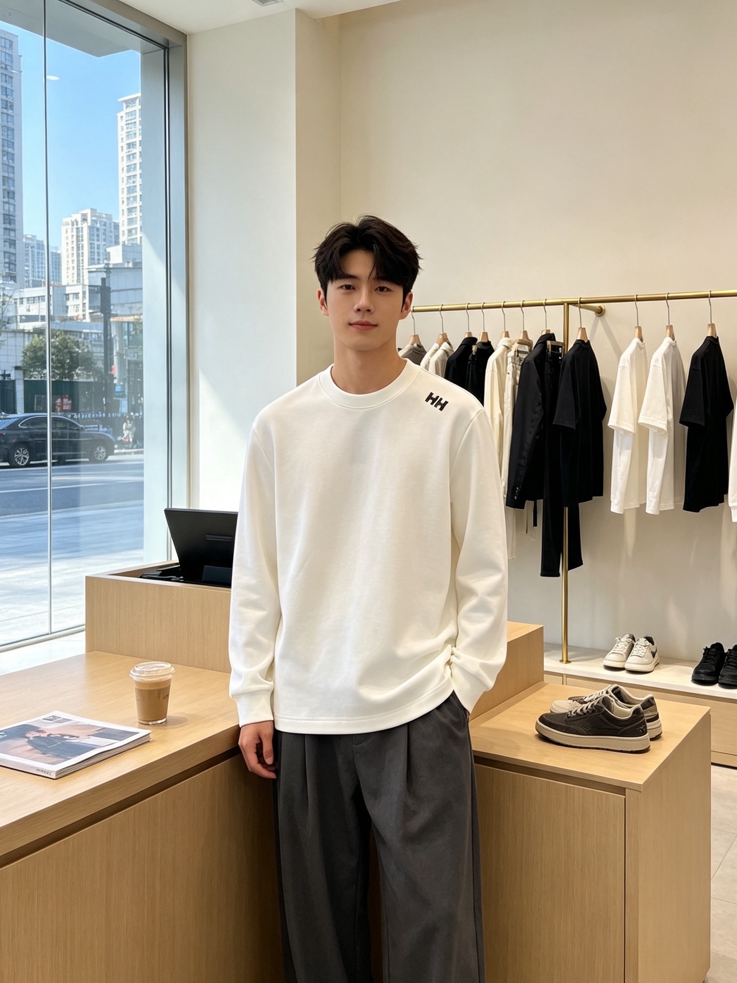 HH-HELLY HANSEN 💥砸锅卖铁都要上的新款新款原单男士休闲长袖 高端定制 高端版本 时尚百搭爆款⚠️⚠️✨✨