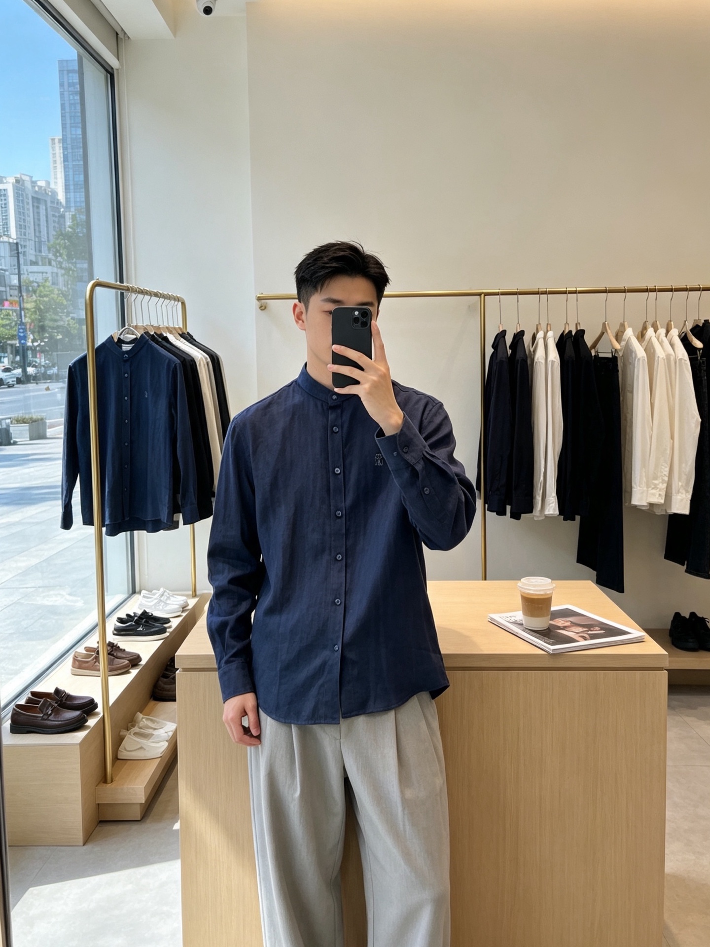 BC-Brunello Cucinali布鲁内洛·库奇内利💥砸锅卖铁都要上的新款新款原单男士休闲亚麻衬衫 高端定制 高端 BC-Brunello Cucinali布鲁内洛·库奇内利💥砸锅卖铁都要上的新款新款原单男士休闲亚麻衬衫 高端定制 高端