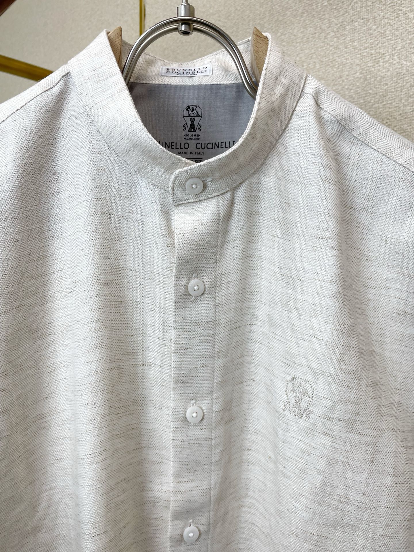 BC-Brunello Cucinali布鲁内洛·库奇内利💥砸锅卖铁都要上的新款新款原单男士休闲亚麻衬衫 高端定制 高端 BC-Brunello Cucinali布鲁内洛·库奇内利💥砸锅卖铁都要上的新款新款原单男士休闲亚麻衬衫 高端定制 高端