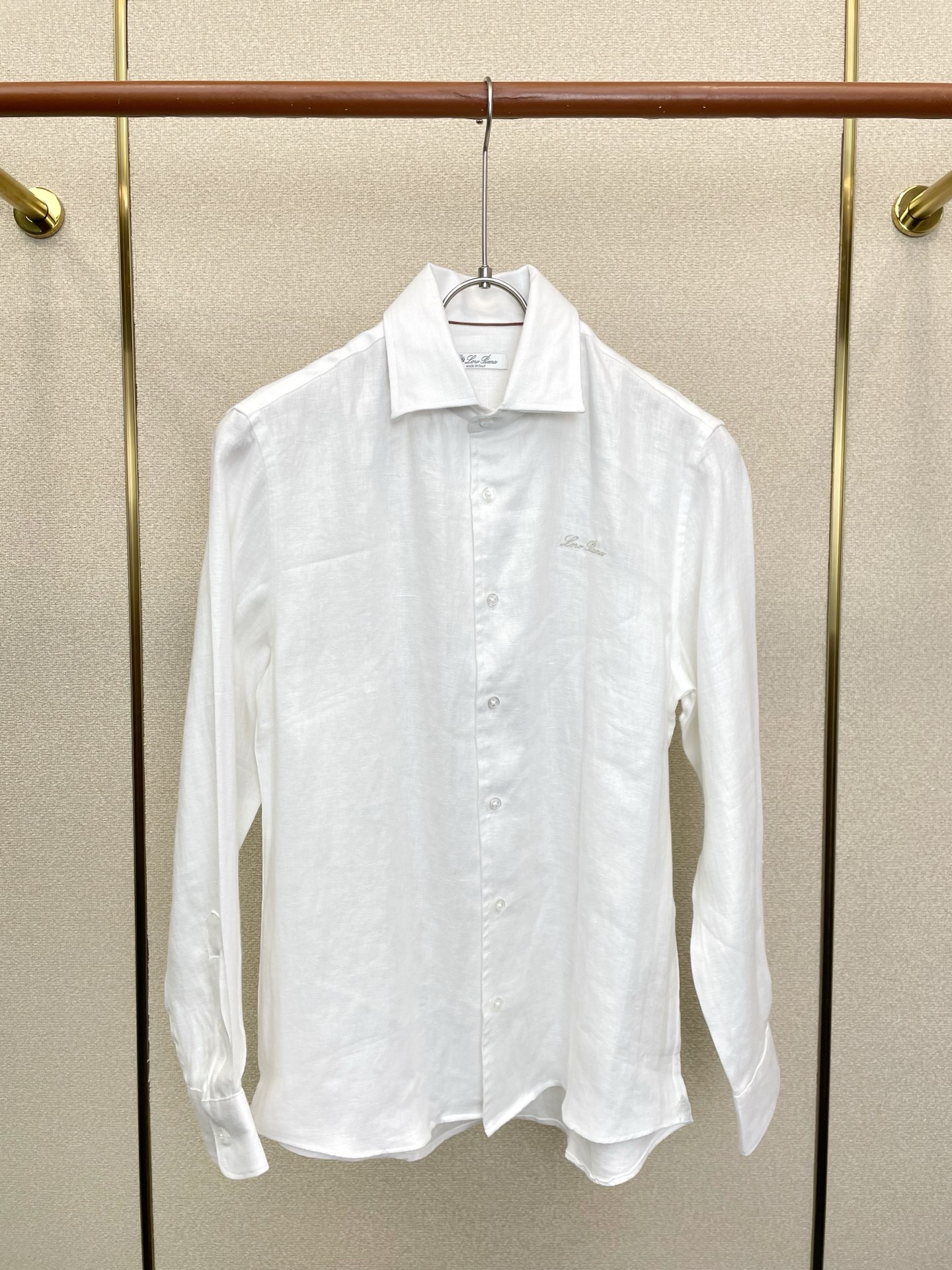 Loro piana-Loro Piana诺悠翩雅💥砸锅卖铁都要上的新款新款原单男士休闲衬衫 高端定制 高端版本 时尚百