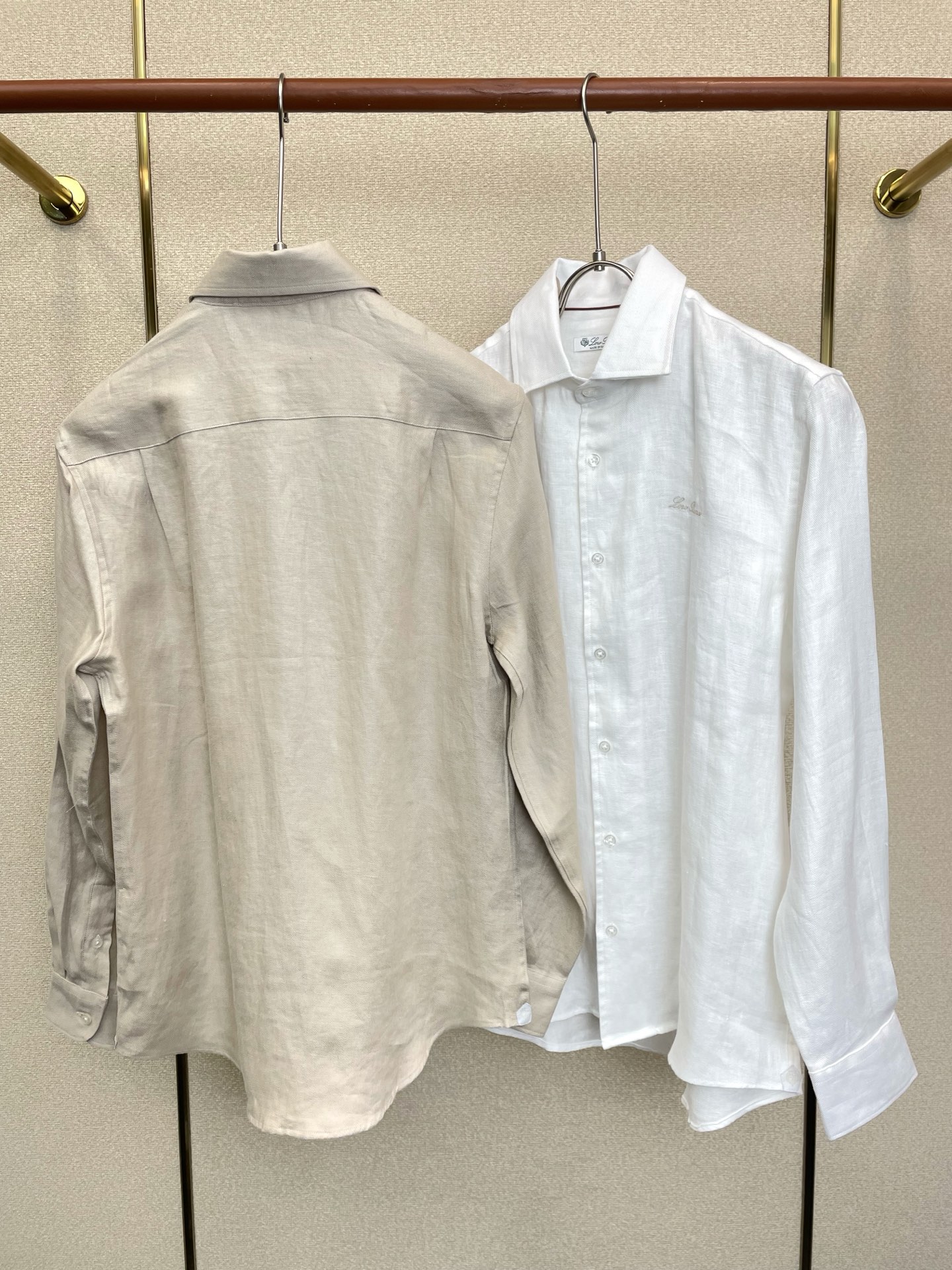 Loro piana-Loro Piana诺悠翩雅💥砸锅卖铁都要上的新款新款原单男士休闲衬衫 高端定制 高端版本 时尚百