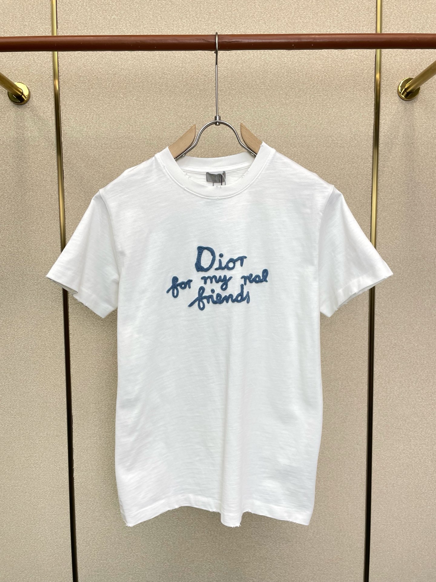 Dior迪奥💥砸锅卖铁都要上的新款新款原单男士休闲短袖 高端定制 高端版本 时尚百搭爆款⚠️⚠️✨✨进口面料 手感超柔软