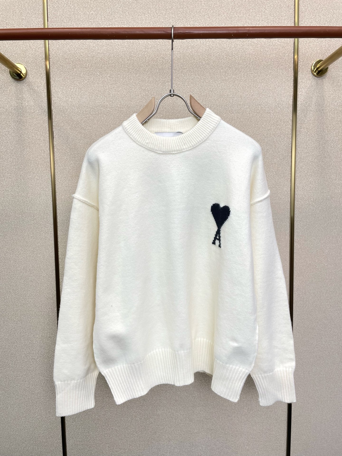 AMI艾米💥砸锅卖铁都要上的新款新款原单男士休闲毛衣 高端定制 高端版本 时尚百搭爆款⚠️⚠️✨✨进口面料 手感超柔软细