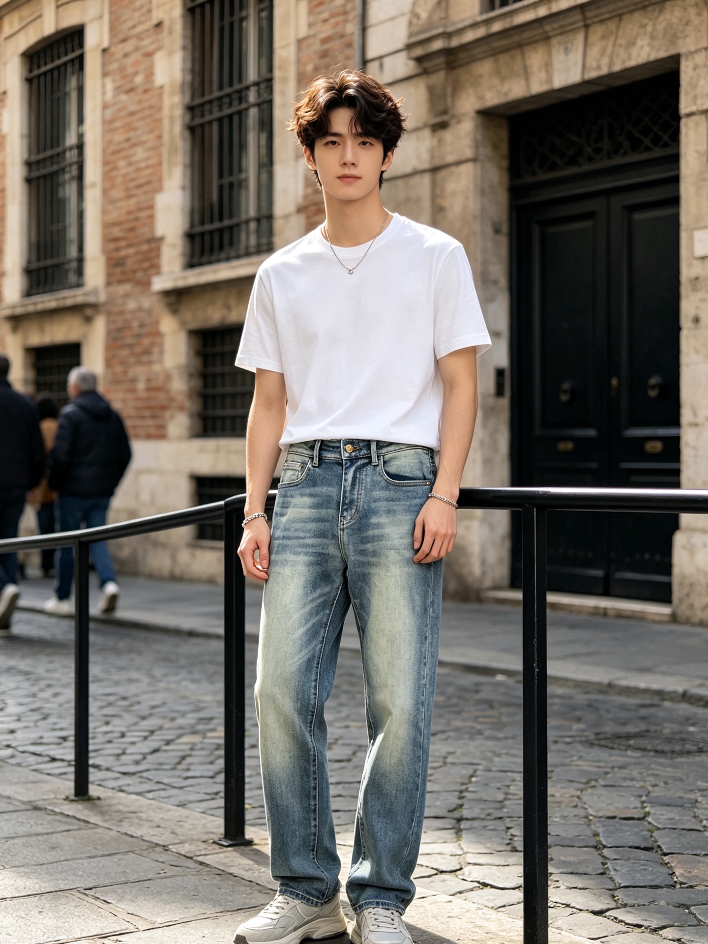 Louis Vuitton路易威登💥独家专供新款休闲牛仔裤👖高端版本 专柜定制面料 透气舒适度高，细节无可挑剔，品牌元素