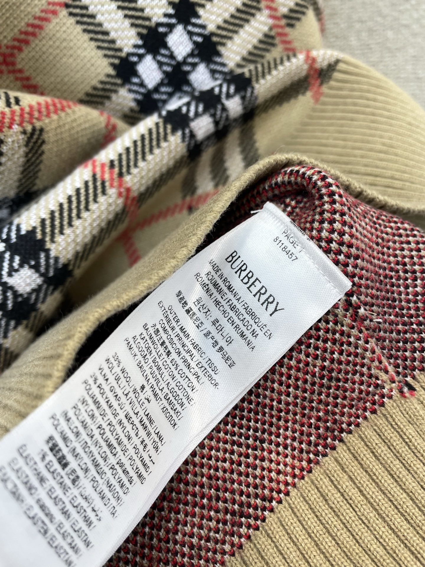 Burberry巴宝莉💥独家专供新款原单男士休闲毛衣 高端定制 高端版本 时尚百搭爆款⚠️⚠️✨✨进口面料 手感超柔软细