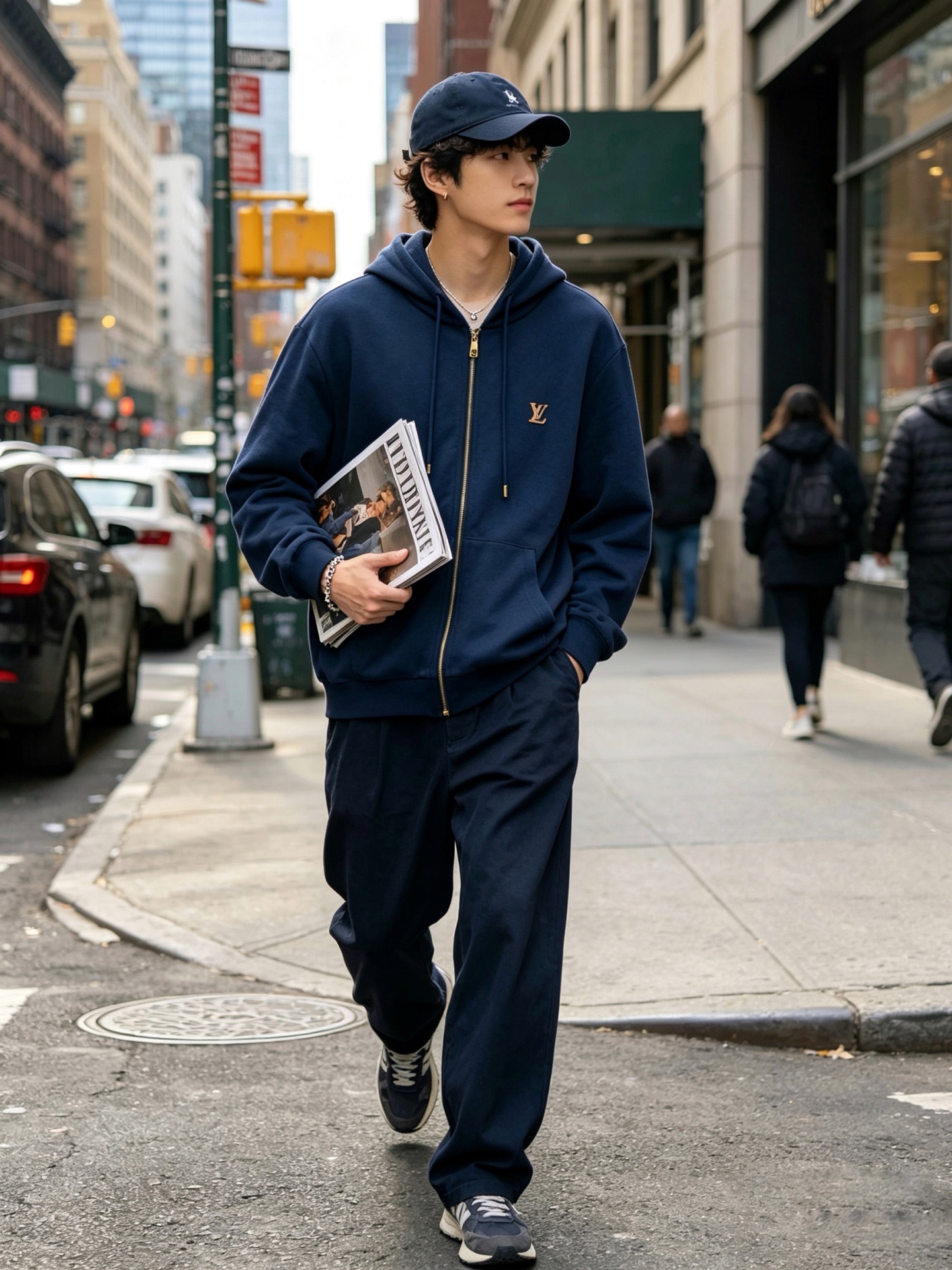 Louis Vuitton路易威登💥独家专供新款原单男士休闲连帽卫衣外套 高端定制 高端版本 时尚百搭爆款⚠️⚠️✨✨进