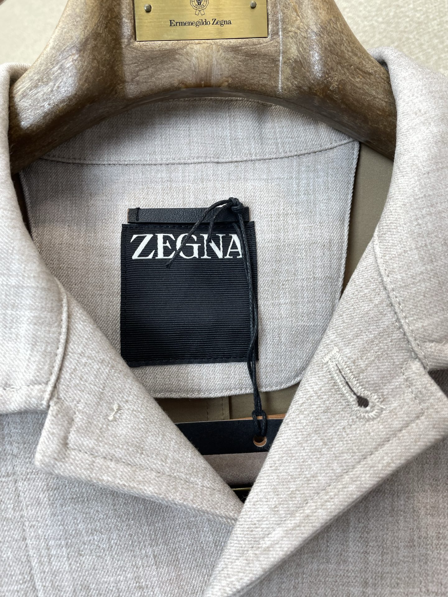 ZEGNA杰尼亚💥独家专供新款原单男士休闲翻领夹克 高端定制 高端版本 时尚百搭爆款⚠️⚠️✨✨进口面料 手感超柔软细腻